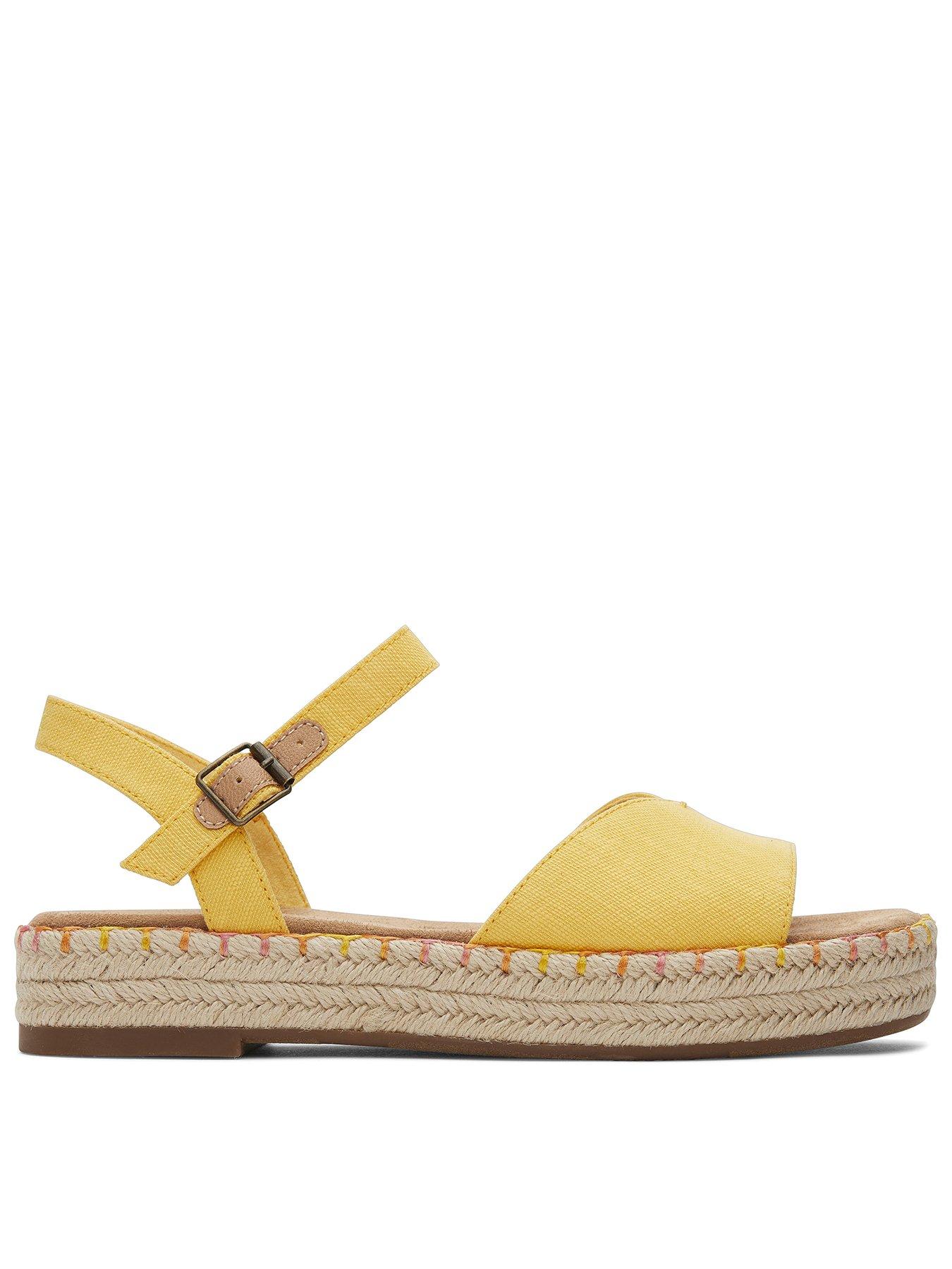 Shoes Boots TOMS Yellow Women Very