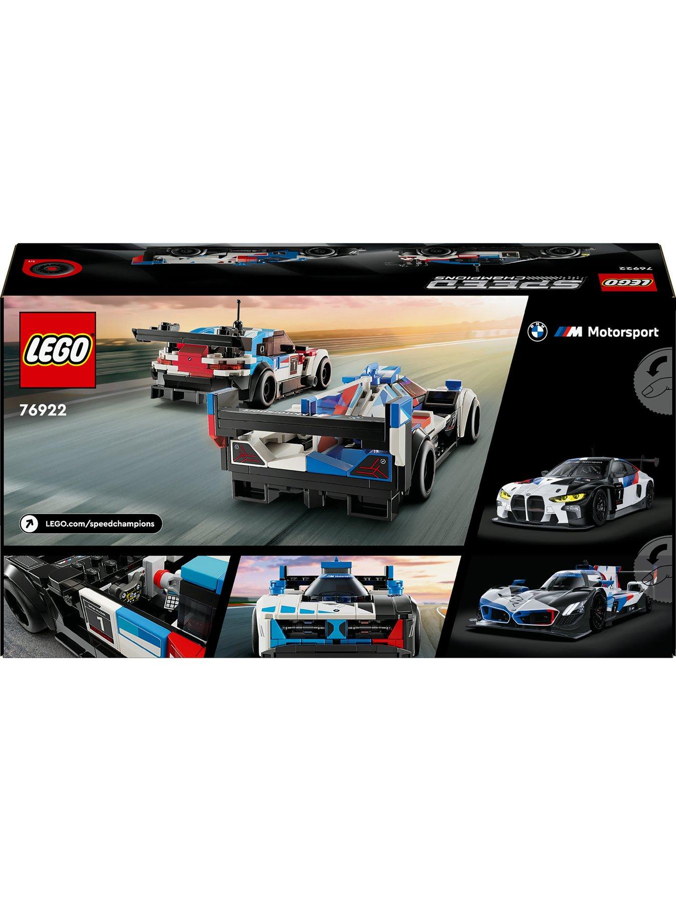 Image 7 of 7 of LEGO Speed Champions BMW M4 GT3 &amp; BMW M Hybrid V8 Race Cars 76922