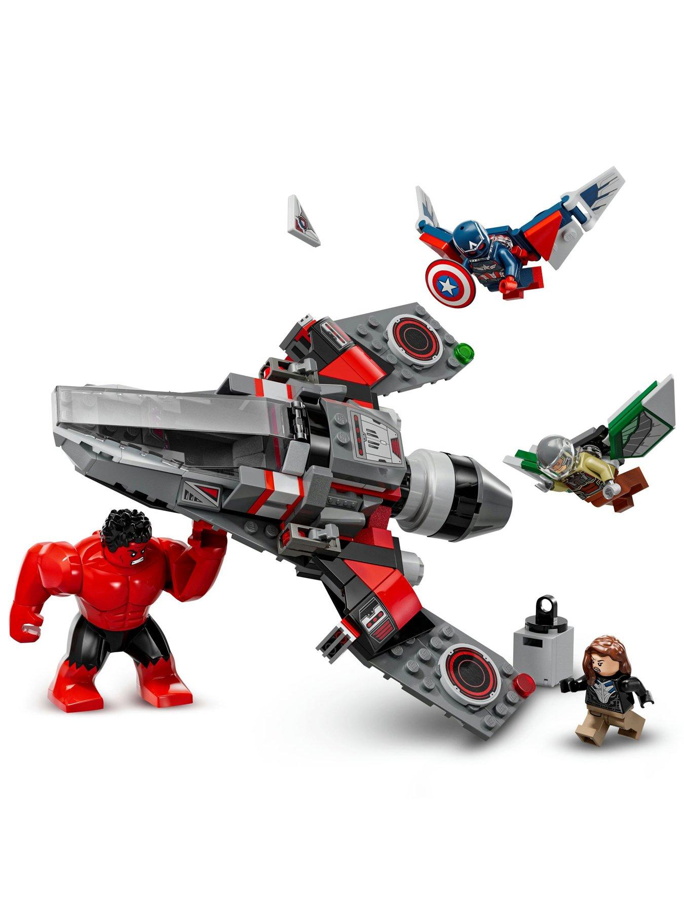 LEGO Marvel Super Heroes Captain America Red Hulk Battle 76292