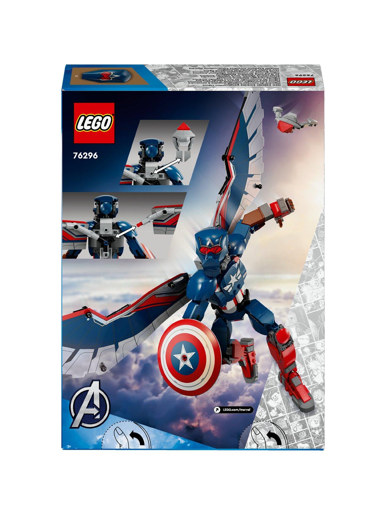 LEGO Marvel Super Heroes New Captain America Construction Figure