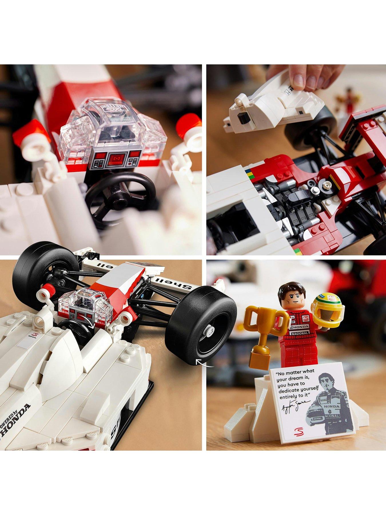 LEGO Icons McLaren MP4/4 & Ayrton Senna 10330 | Very.co.uk