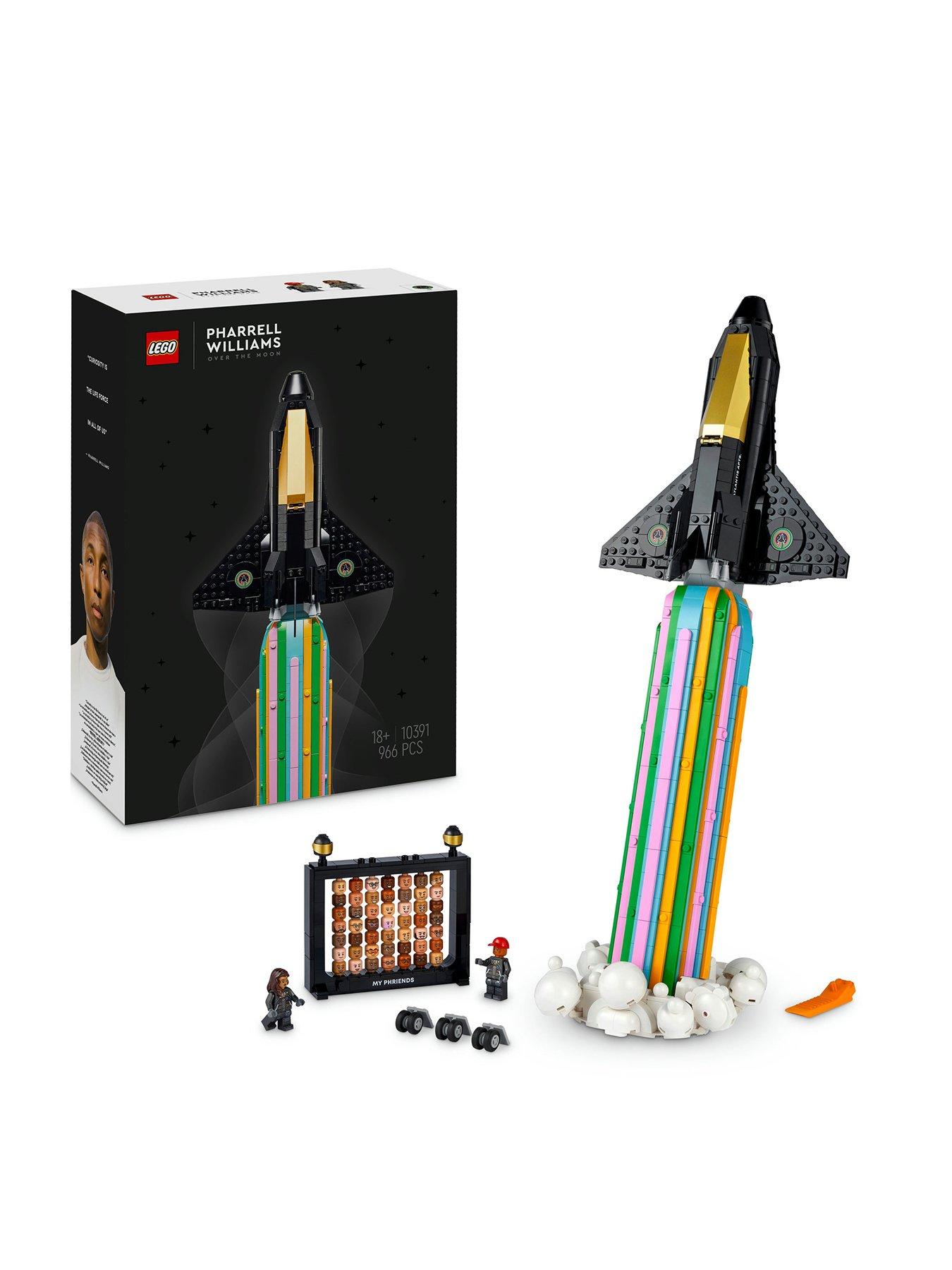 LEGO Icons Over the Moon with Pharrell Williams