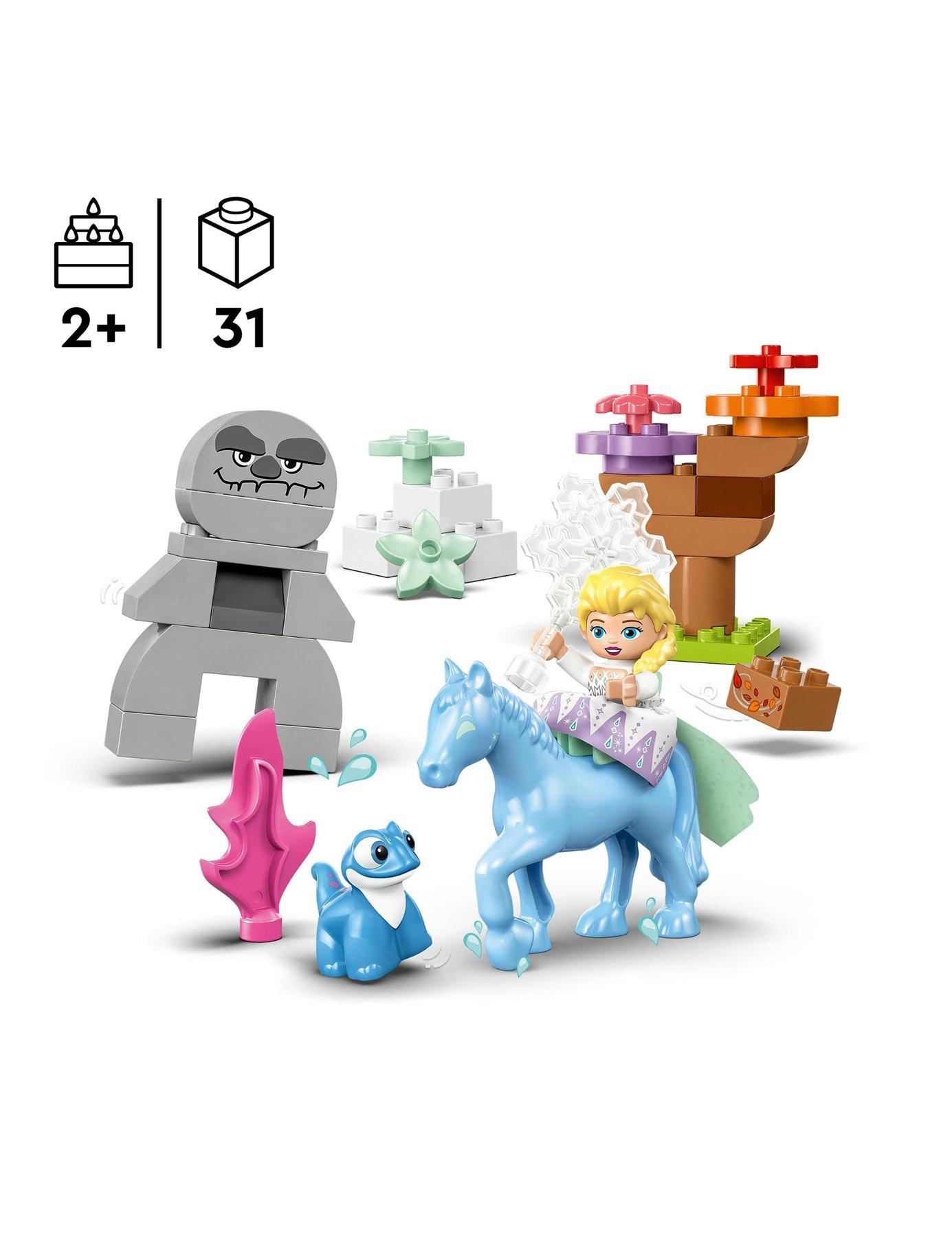 Image 2 of 7 of LEGO Disney Disney Elsa &amp; Bruni in the Enchanted Forest 10418