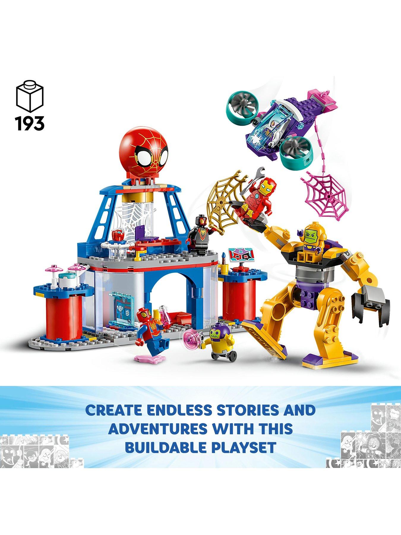 Image 3 of 7 of LEGO Marvel Team Spidey Web Spinner Headquarters 10794