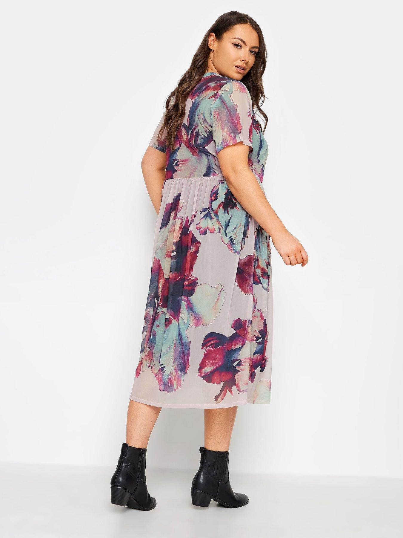 Layered smock hot sale dress