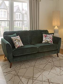 Product photograph of Very Home Antigua Fabric 3 Seater Sofa from very.co.uk