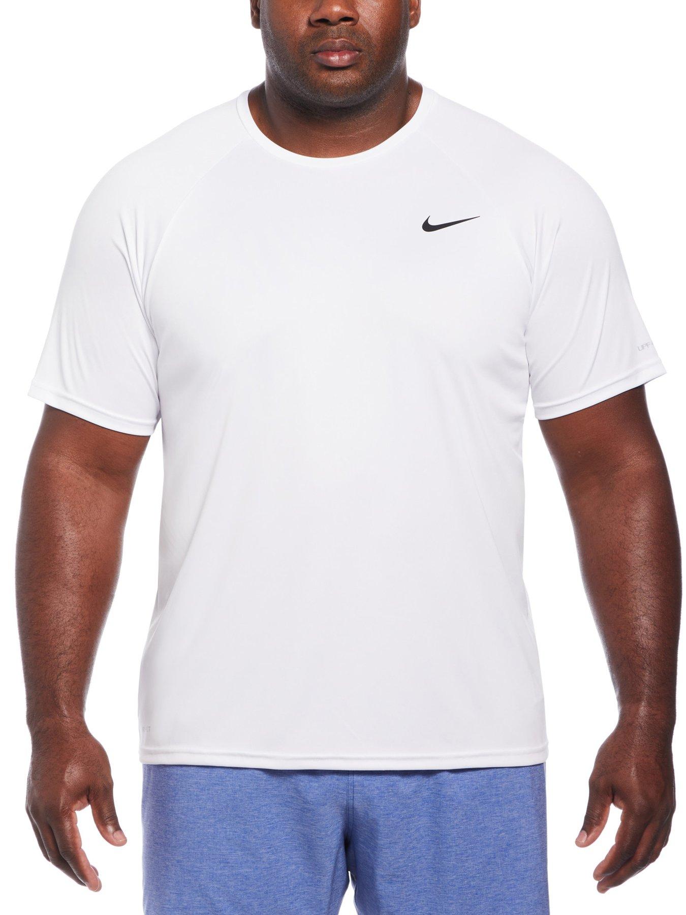 undefined Men's Essential Hydro Short Sleeve Hydroguard Plus-white