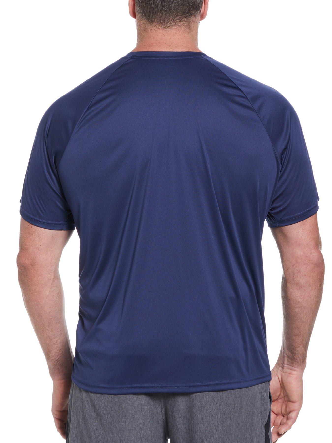 Image 2 of 6 of Nike Men's Essential Hydro Short Sleeve Hydroguard Plus-navy
