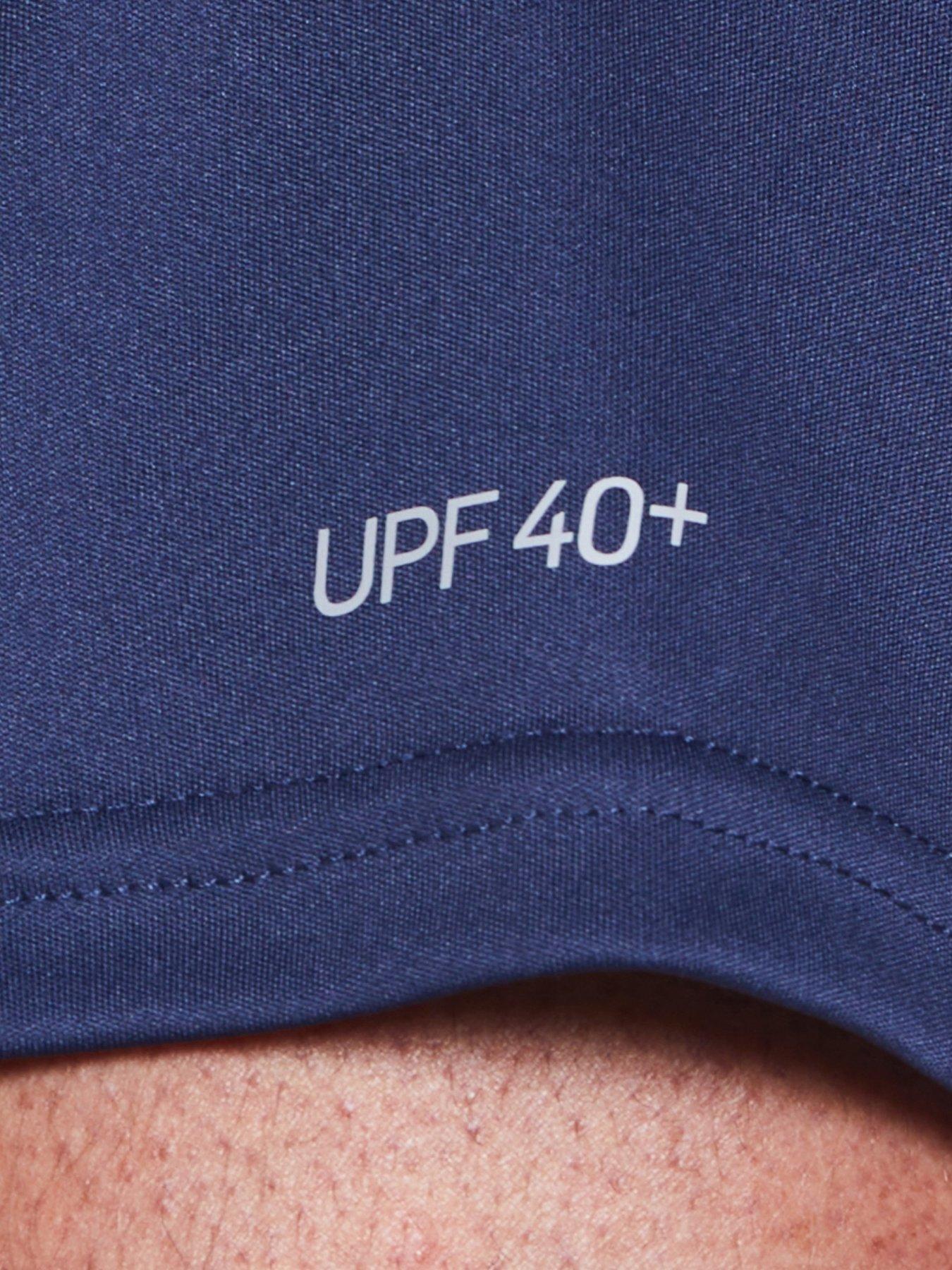 Image 5 of 6 of Nike Men's Essential Hydro Short Sleeve Hydroguard Plus-navy
