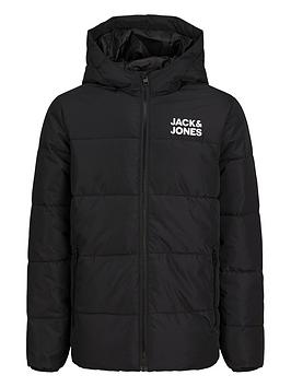 Jack  Jones Junior Boys Oken Padded Jacket - Black