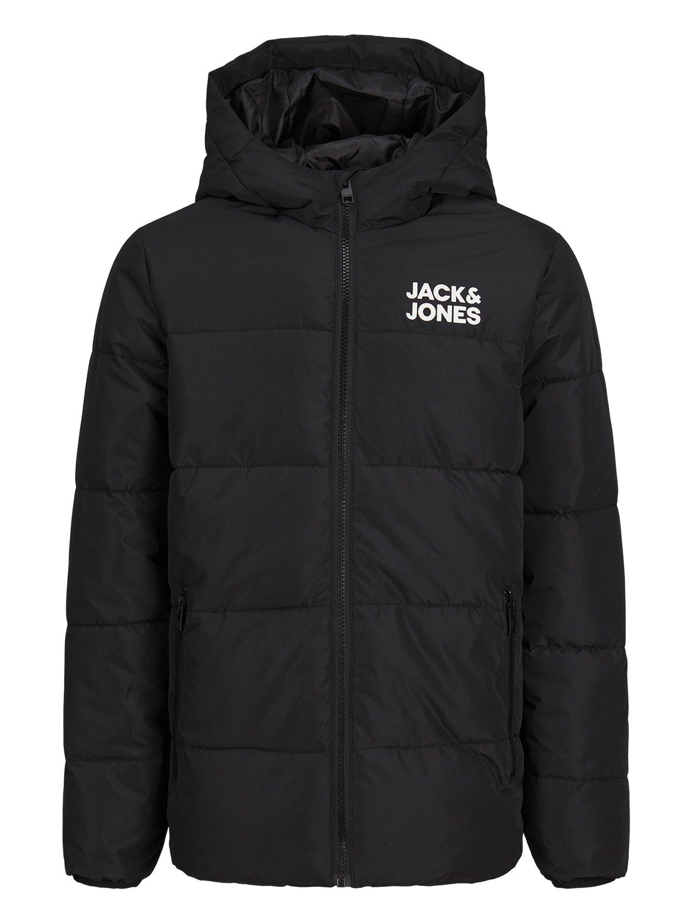adidas originals junior trefoil padded jacket black