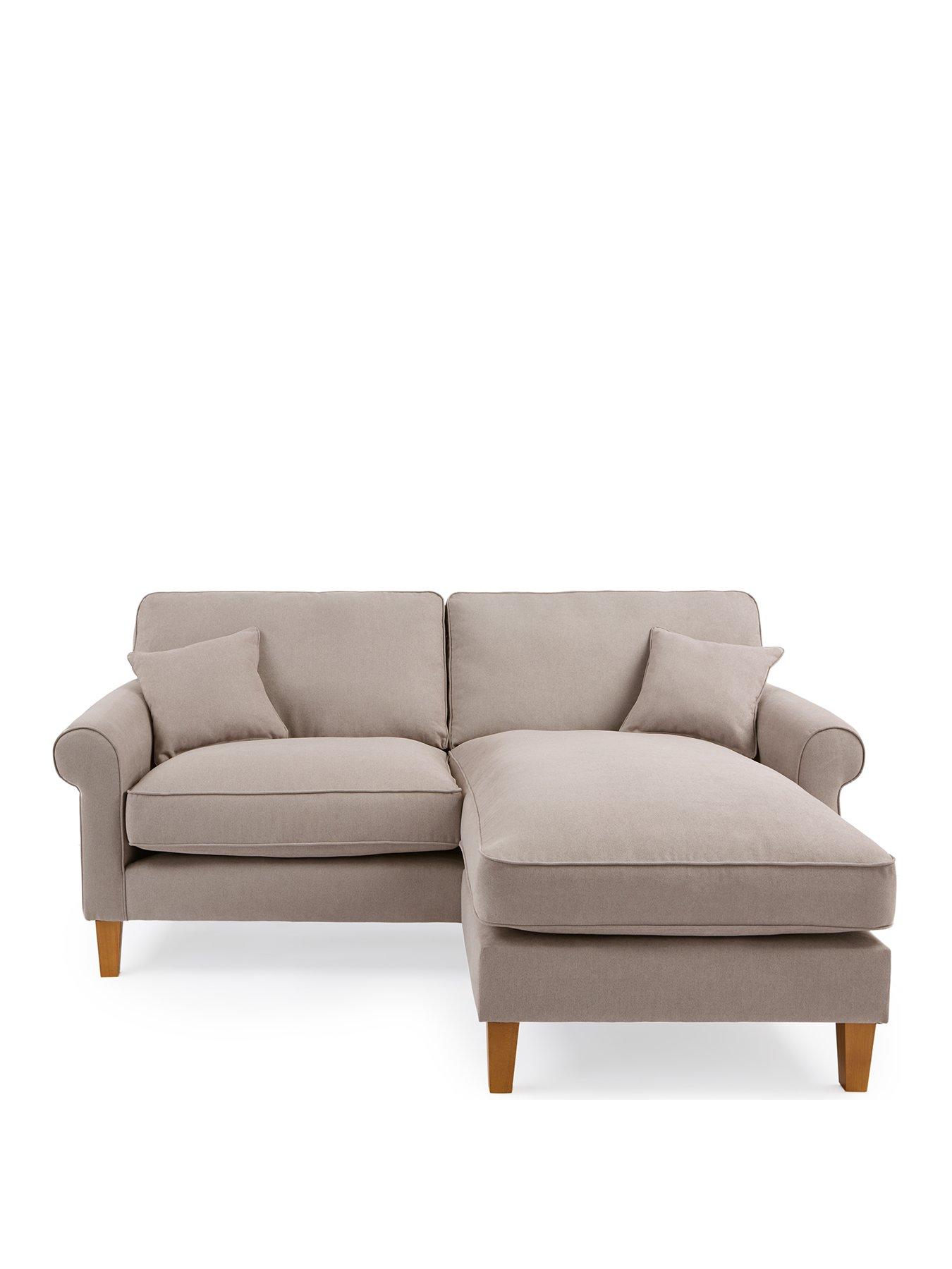 Very Home Sterling Fabric Corner Chaise Sofa very.co.uk