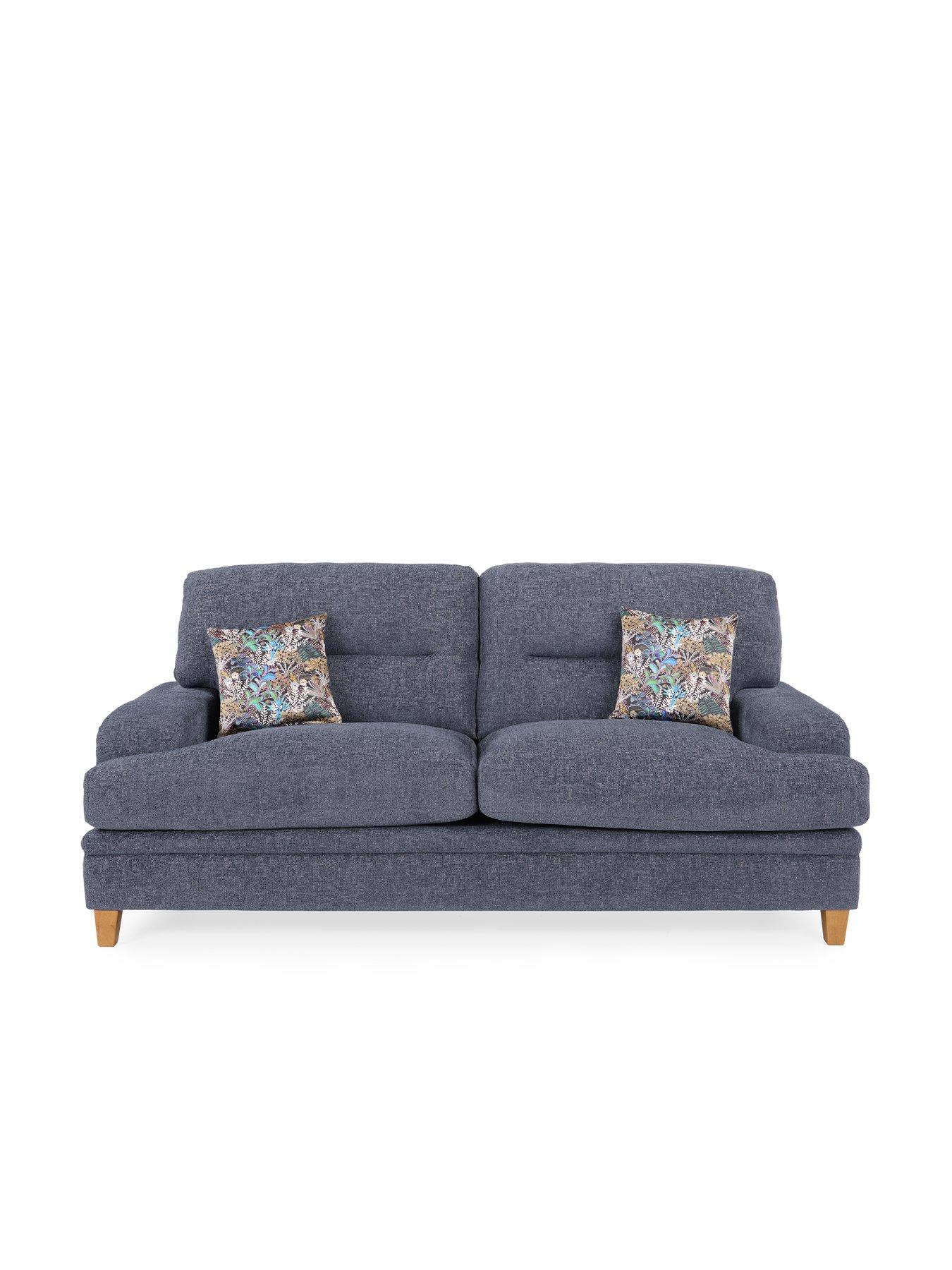 undefined Trieste 3 Seater Fabric Sofa
