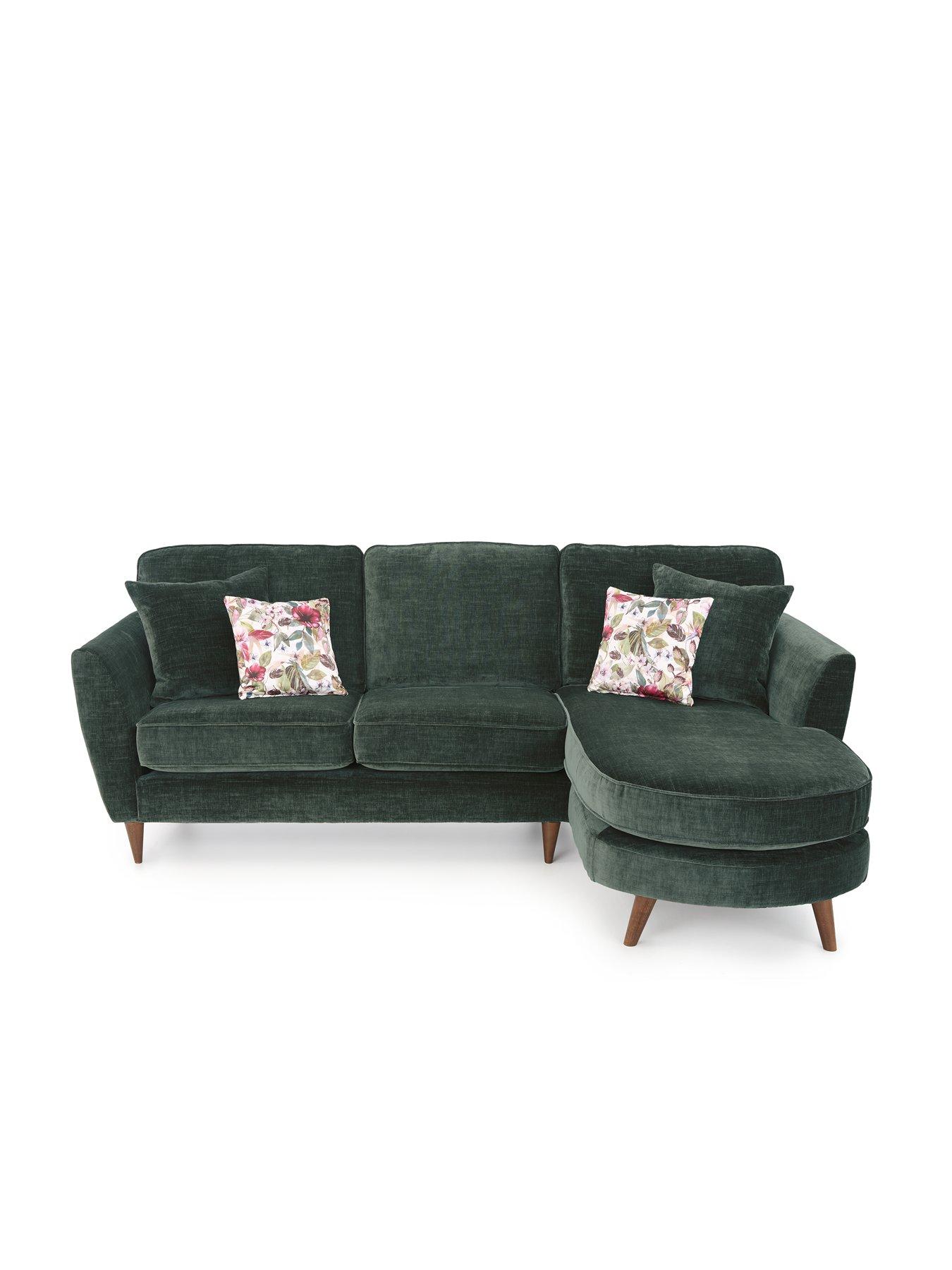 undefined Antigua Right Hand Fabric Chaise Sofa