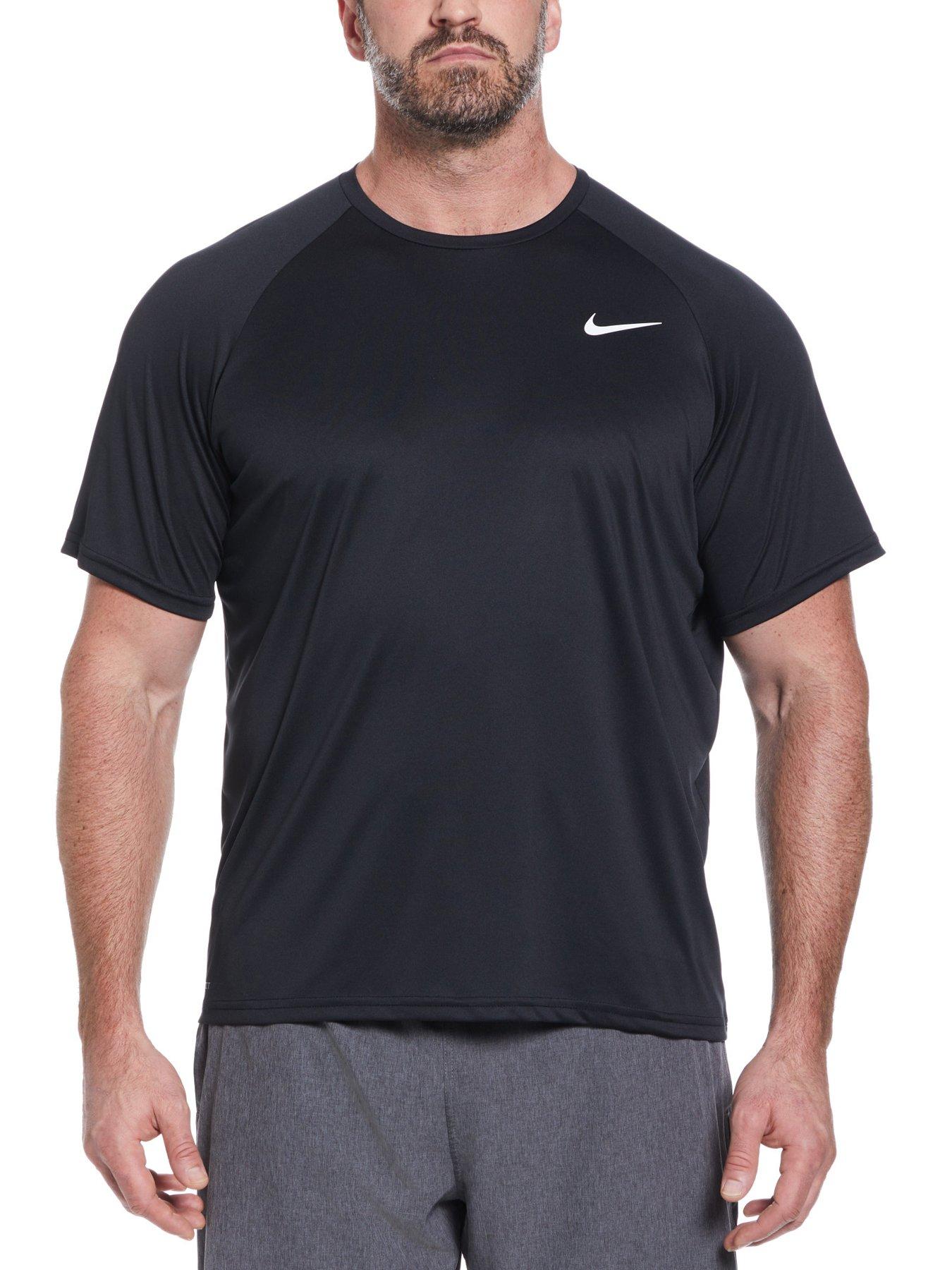 Nike Mens Short Sleeve Hydroguard T Shirt - Black
