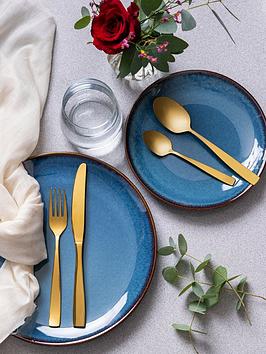 Product photograph of Mason Cash Reactive Blue 12 Piece Dinnerset from very.co.uk