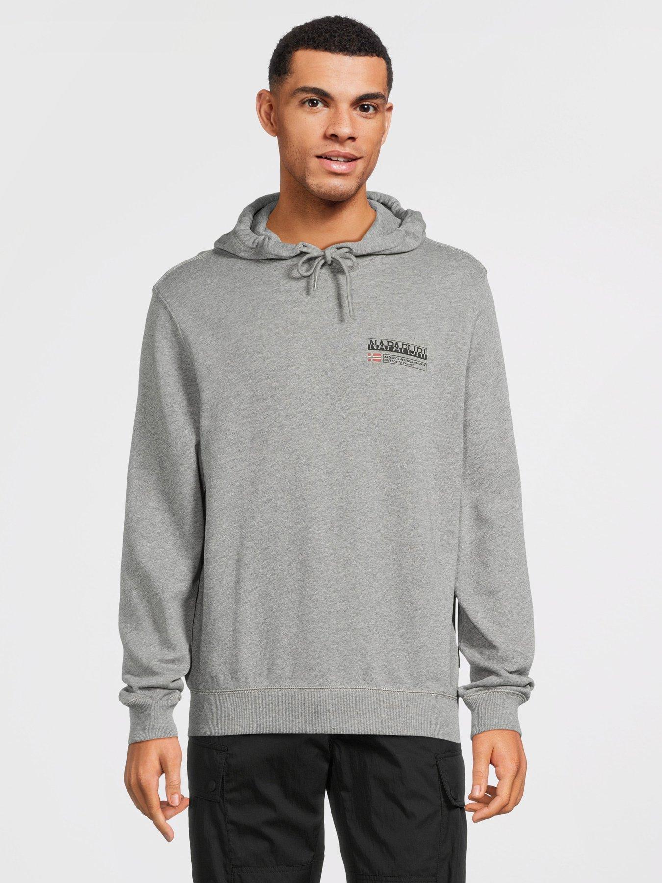 Napapijri grey hoodie hotsell