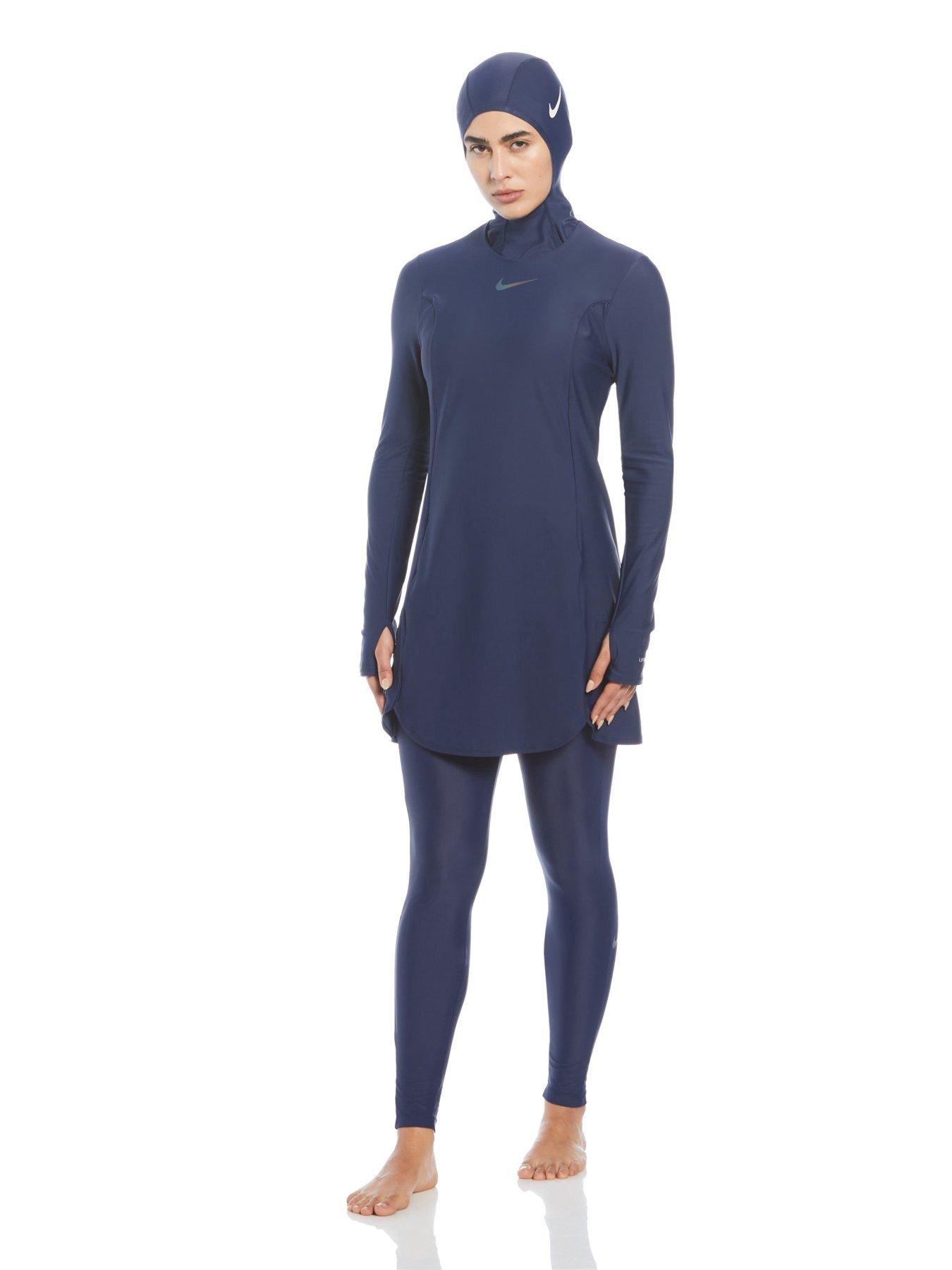 Nike Womens Victory Swim Slim Legging - Navy