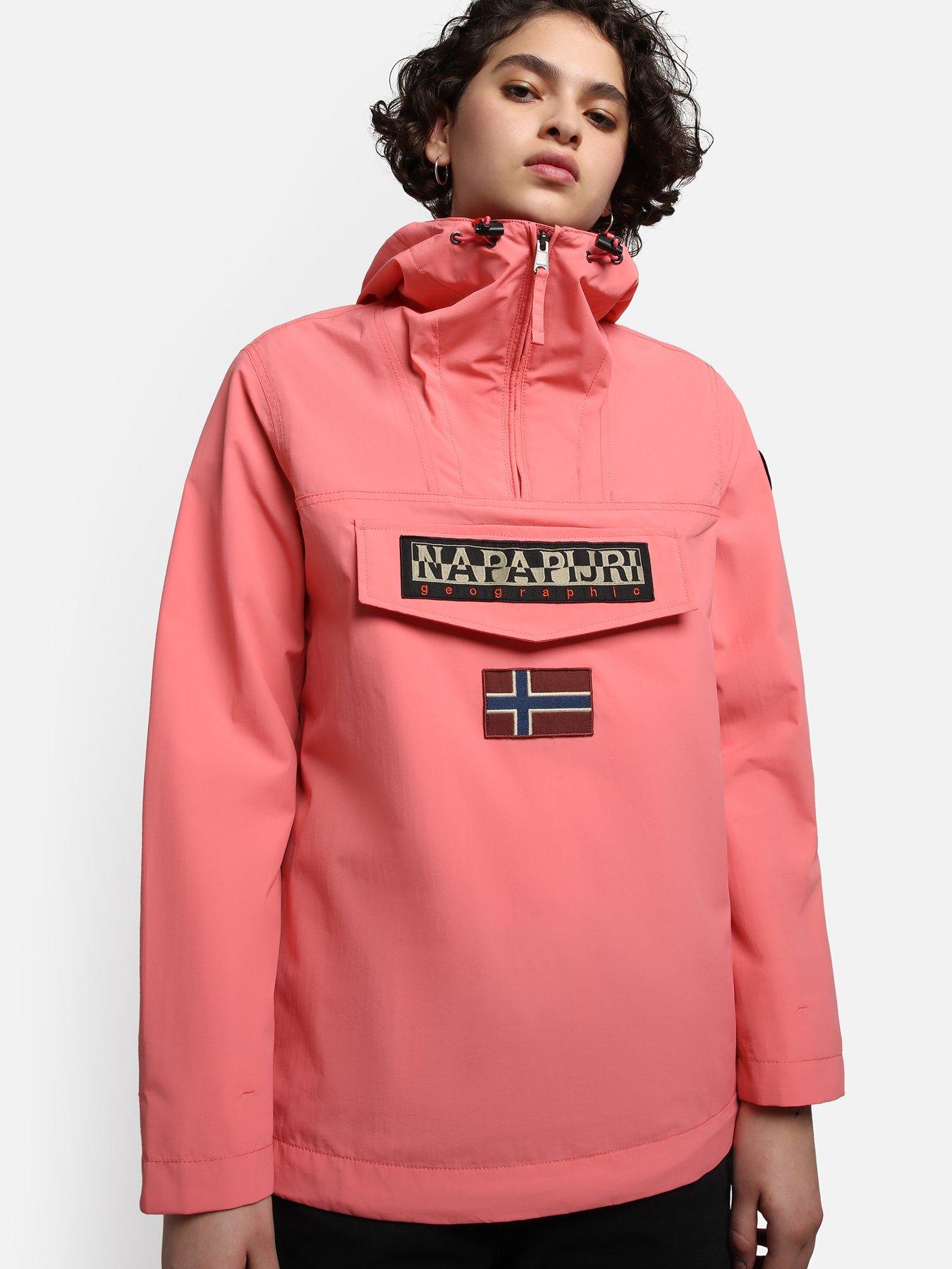 napapijri-napapirji-rainforest-overhead-jacket-pink