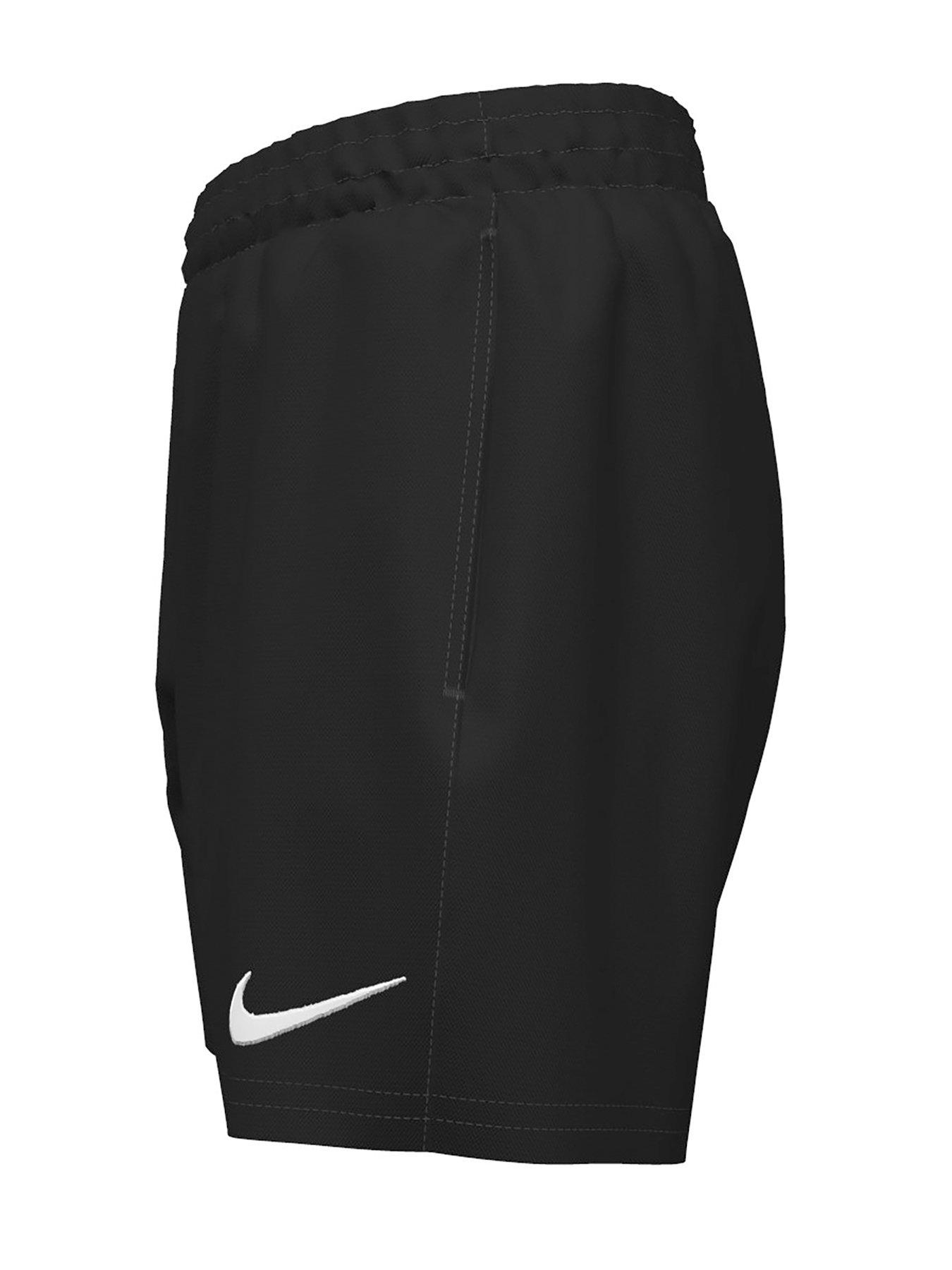 Image 3 of 3 of Nike Junior Boys 4 Inch Essential Volley Swim Short - Black