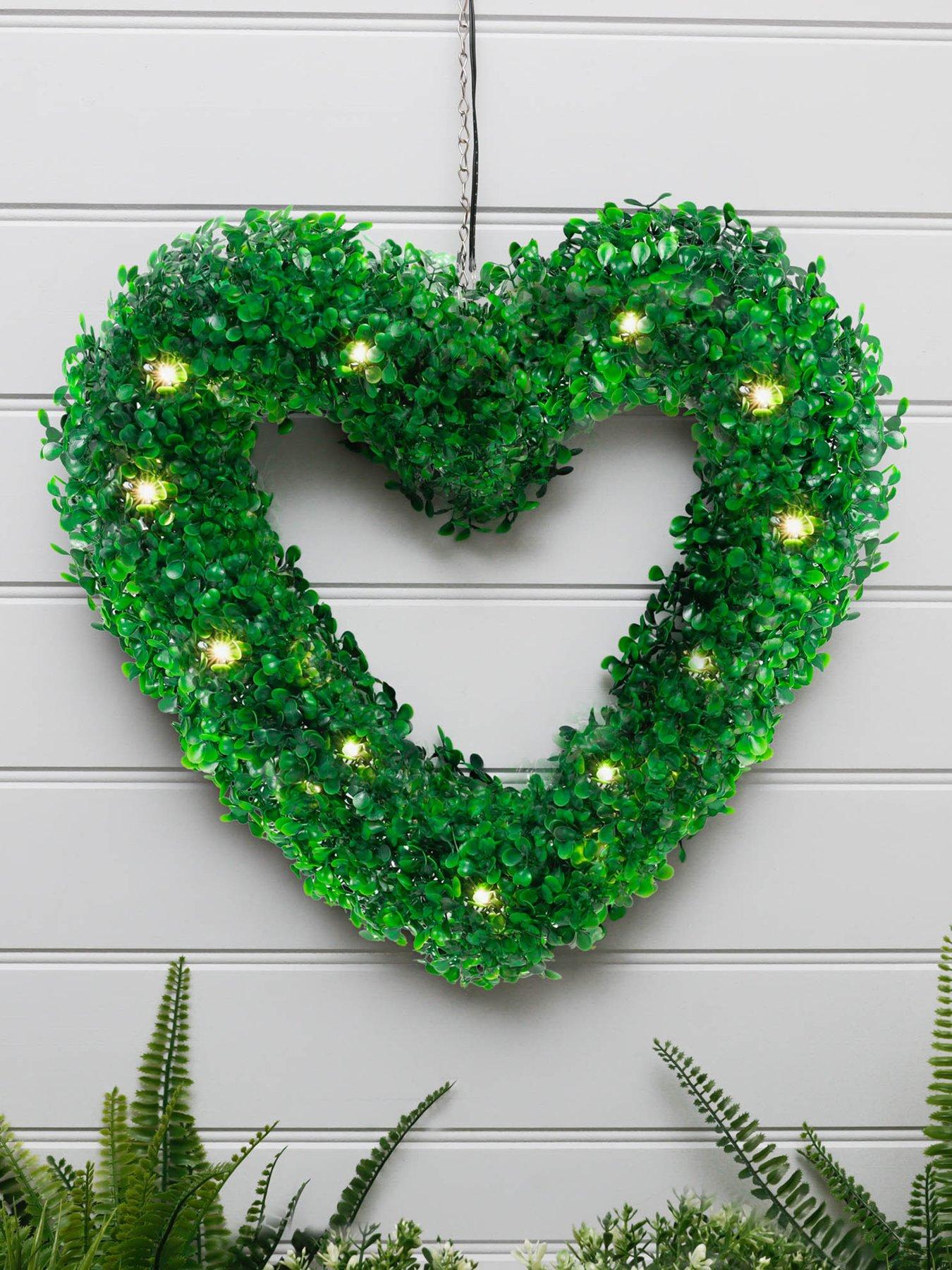 Product photograph of Streetwize Solar Hanging Topiary Heart Light from very.co.uk