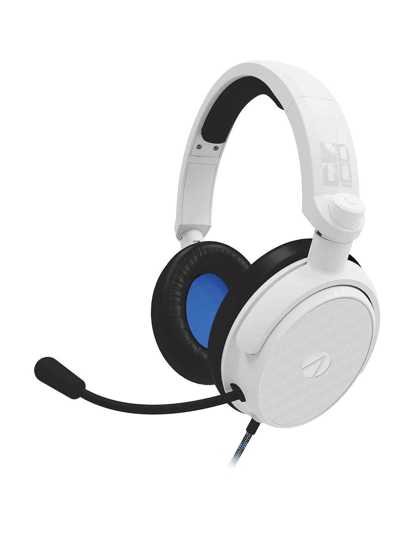 White gaming on sale headset ps4