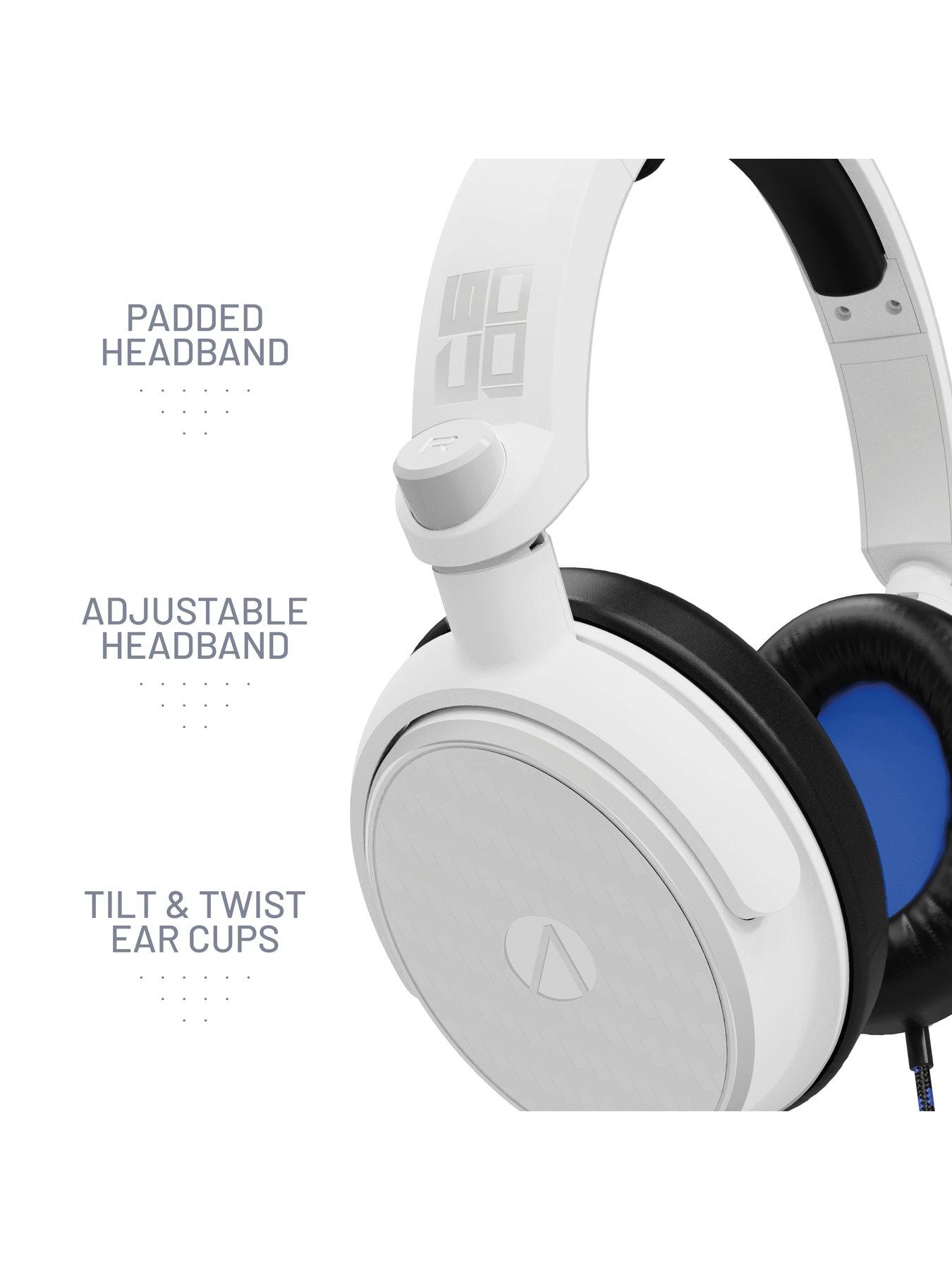 Image 6 of 7 of Stealth Gaming Headset for XBOX, PS4/PS5, Switch, PC - White &amp; Blue
