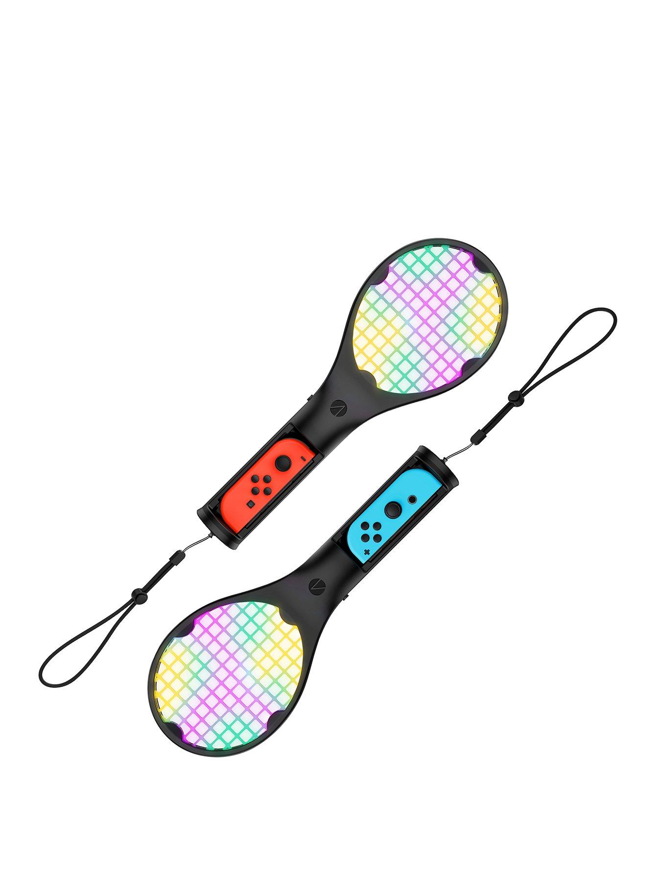 undefined Joy-Con Light-Up Tennis Rackets Switch  &  Switch OLED - Twin Pack