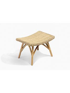 Product photograph of Desser Eden Footstool No Cushion from very.co.uk