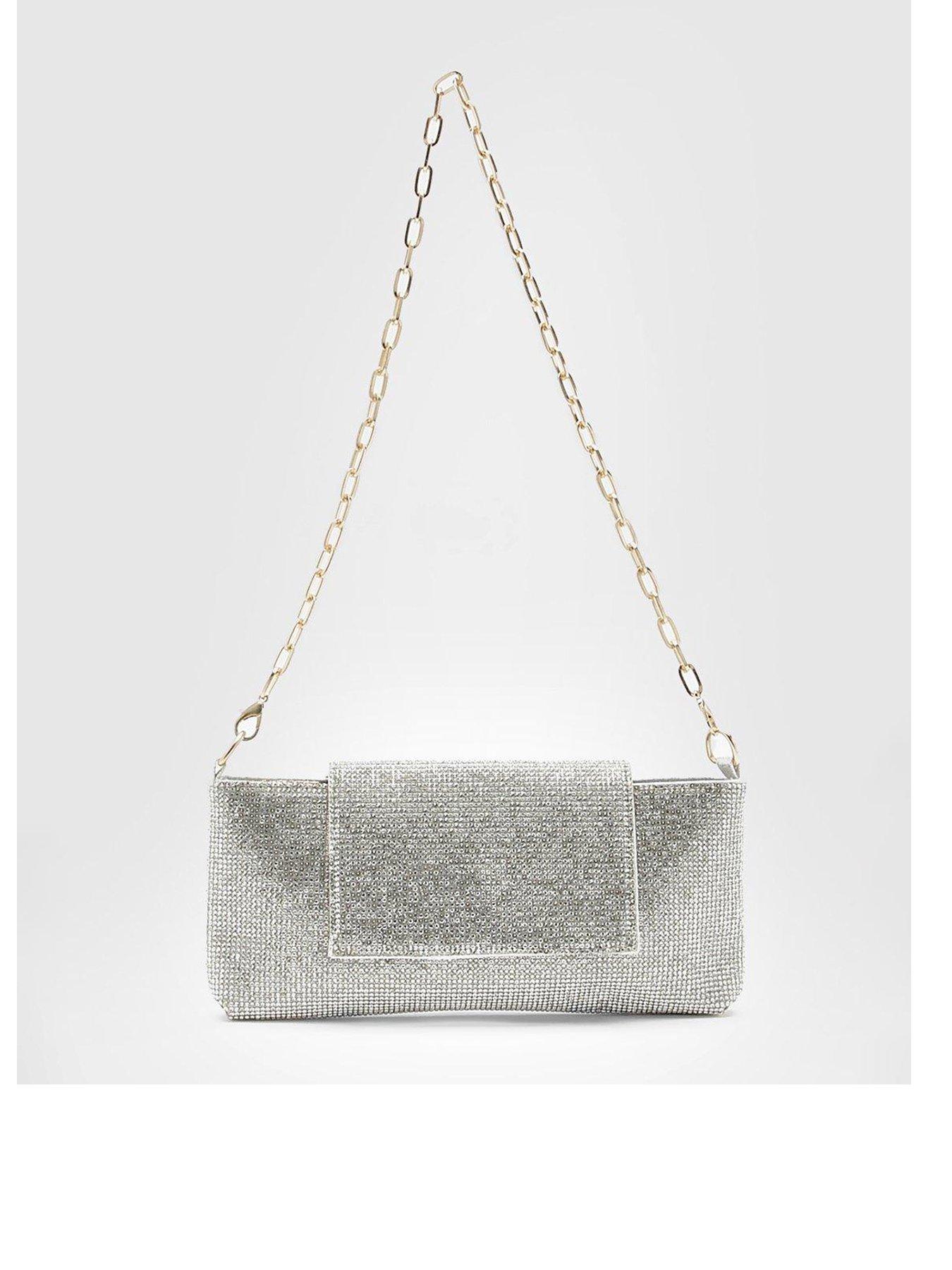 Silver handbags for on sale sale