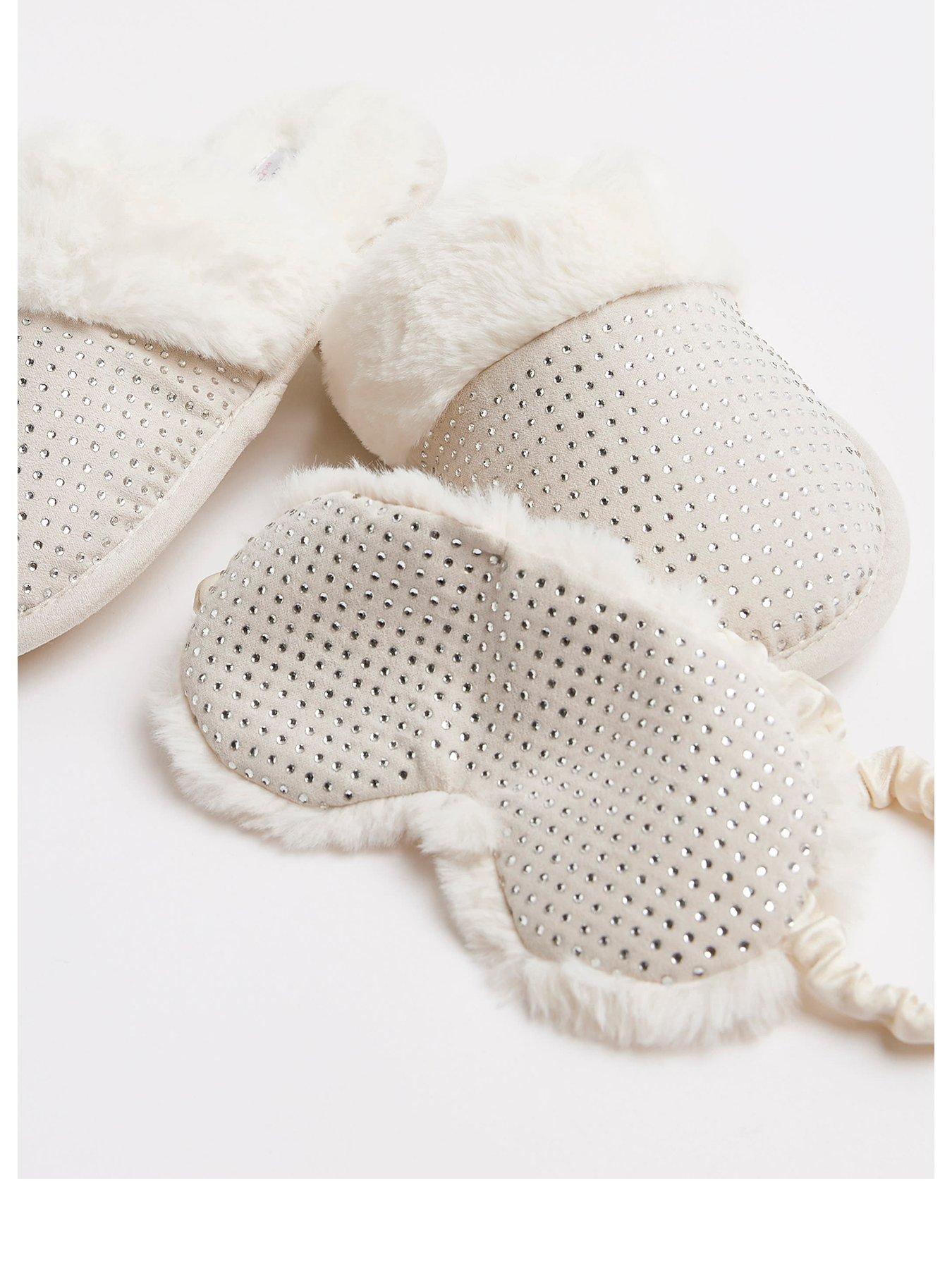 Girls river island discount slippers