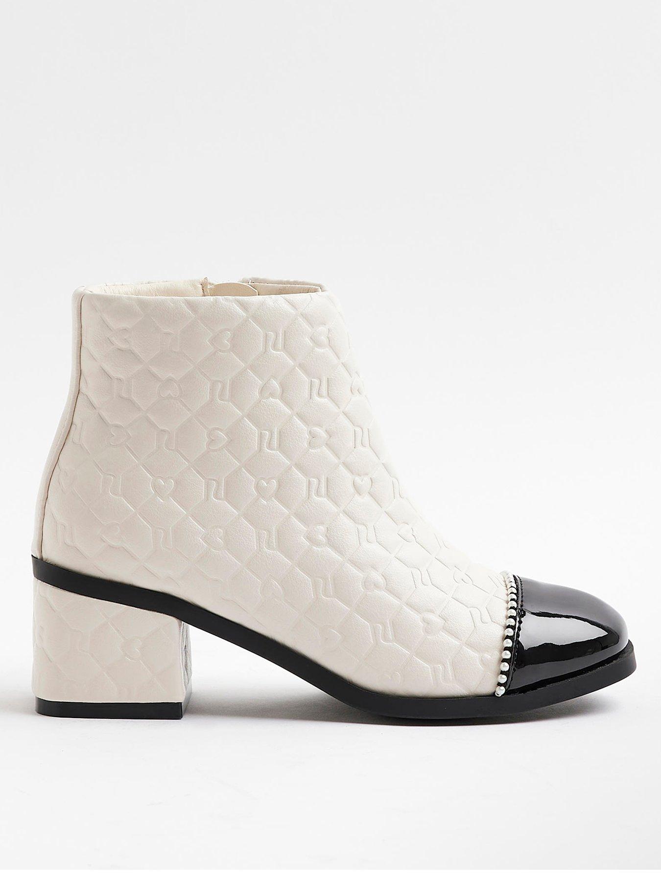 White boots hot sale river island