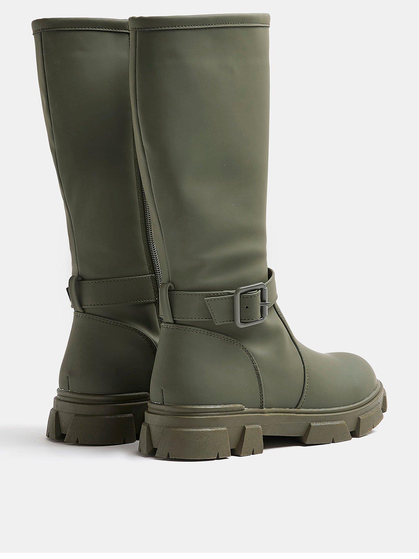 River island knee hot sale high boots