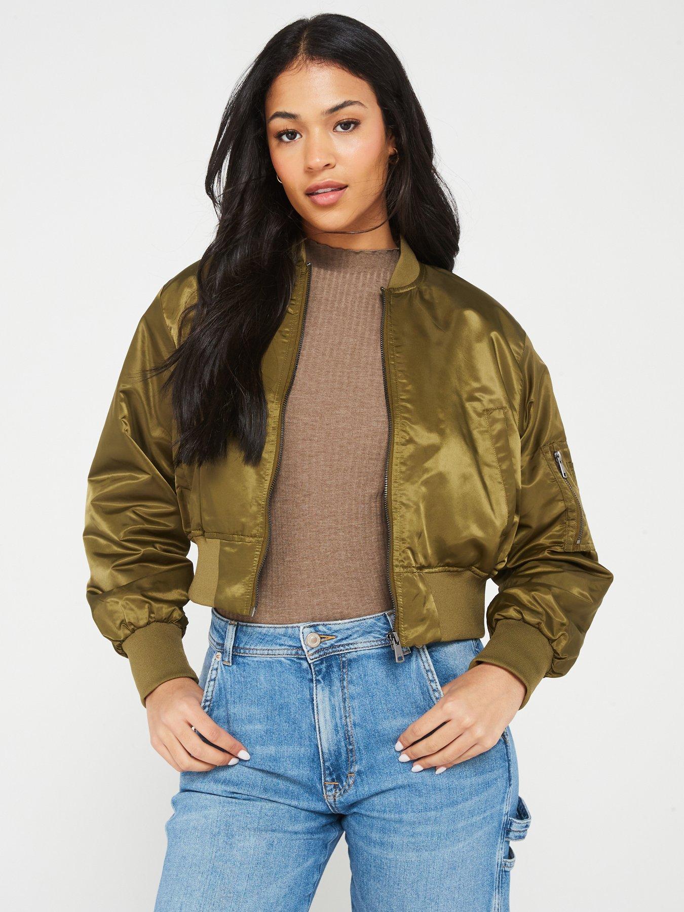 Bomber jacket short best sale