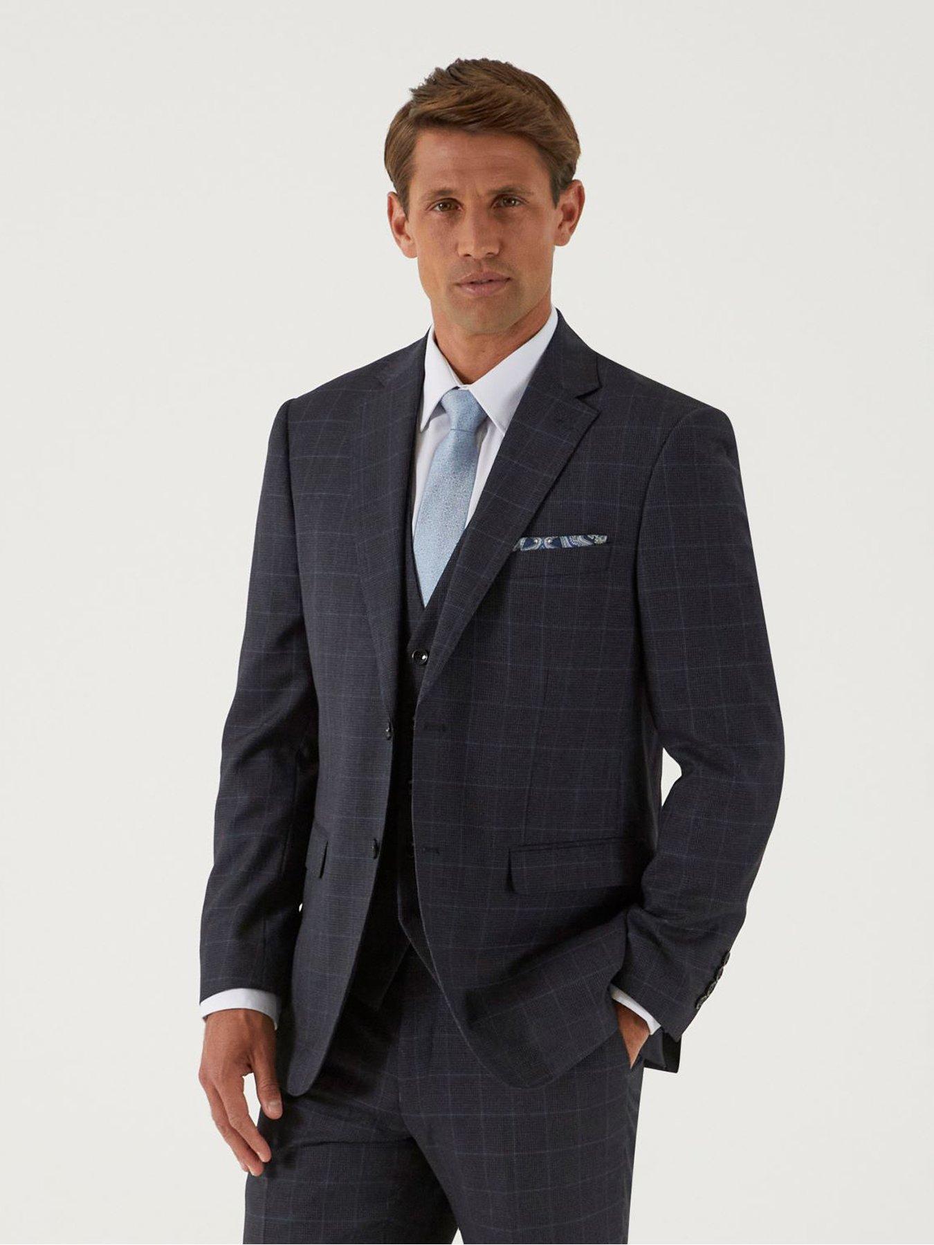 skopes-baines-single-breasted-check-tailored-fit-suit-jacket-dark-grey