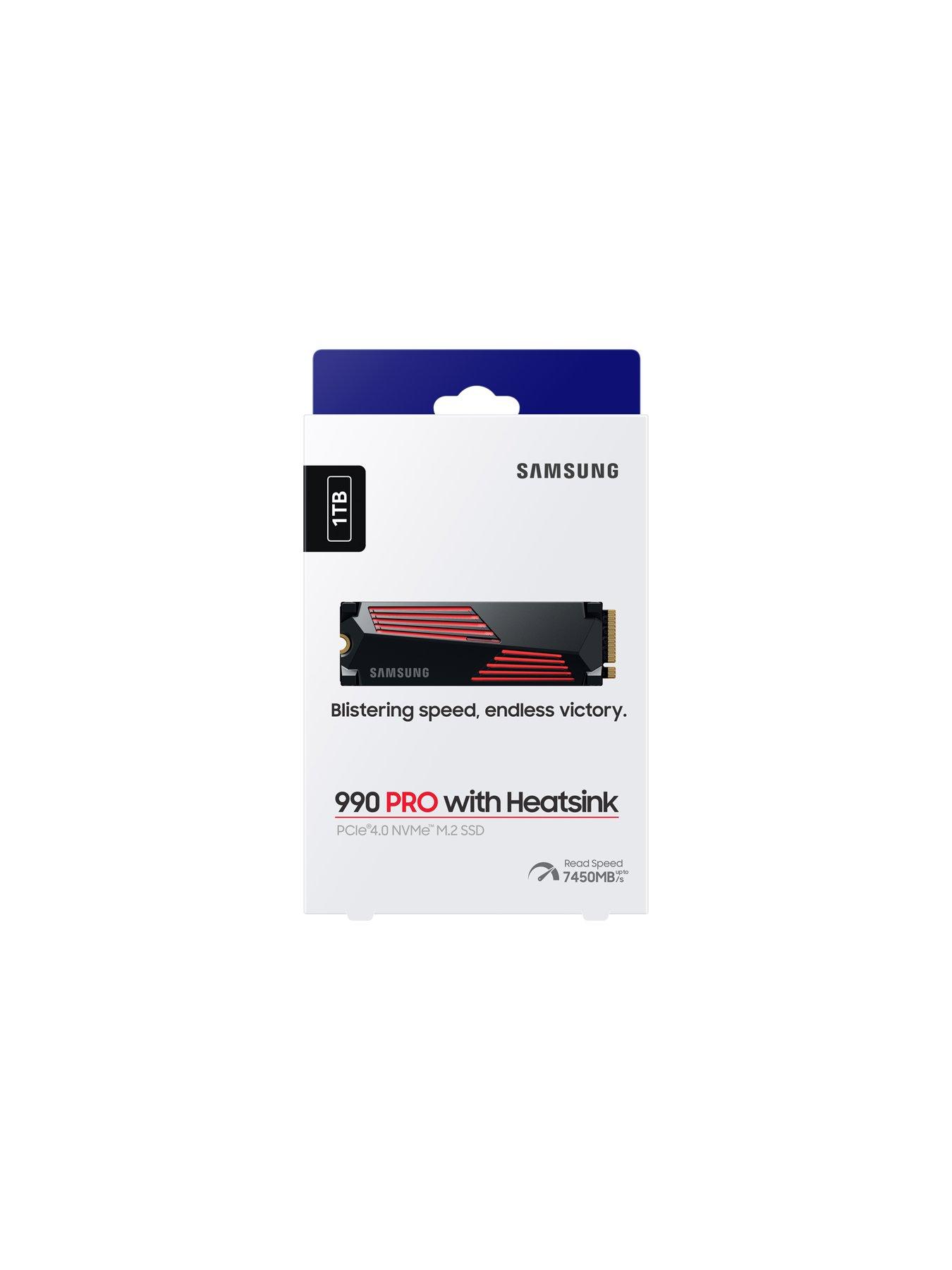 Samsung 990 Pro 1TB SSD with Heatsink | Very