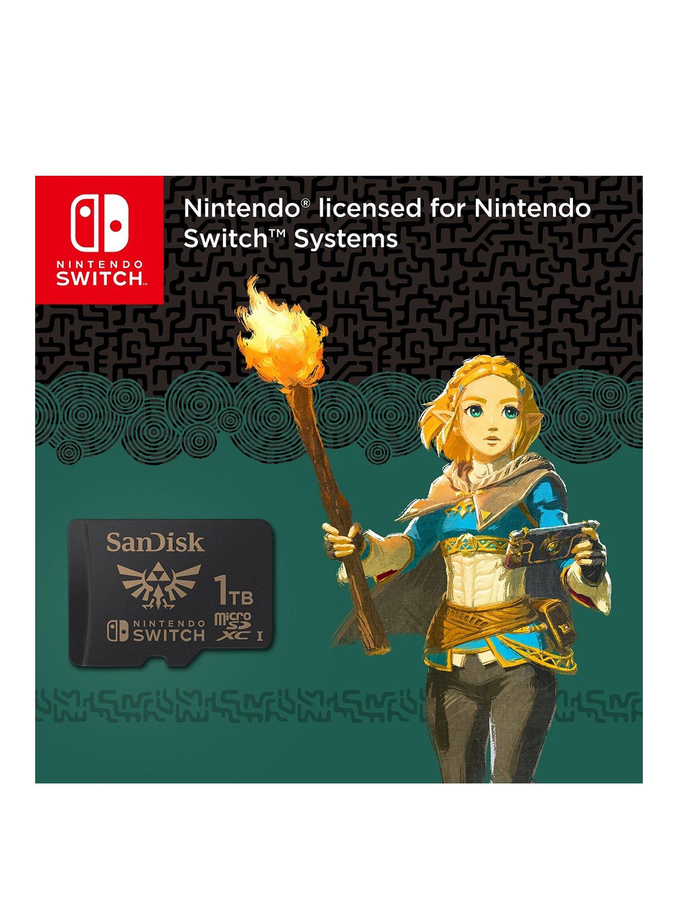 Image 3 of 5 of SanDisk 1TB Nintendo Switch Micro-SD Zelda