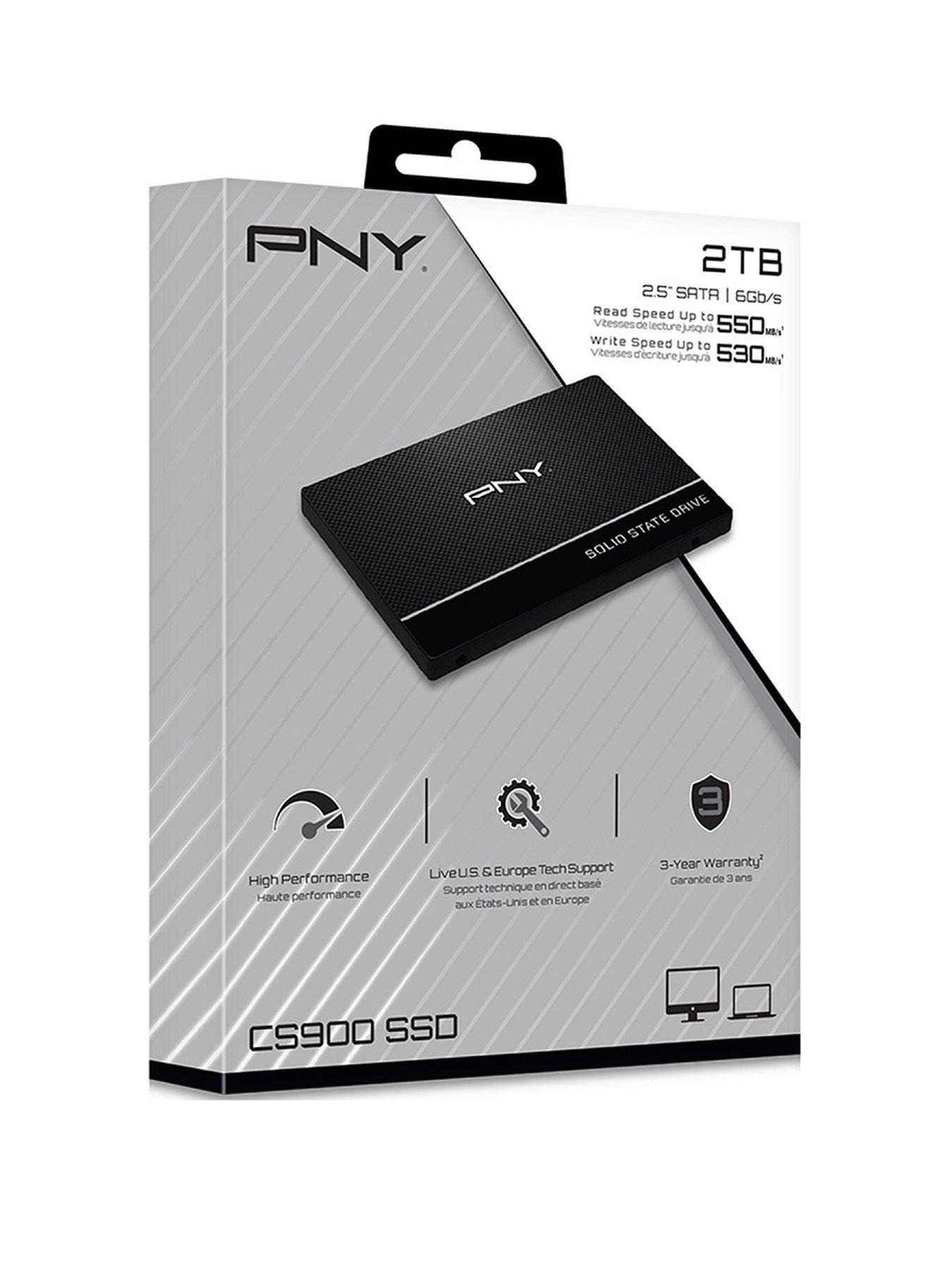 PNY Ssd CS900 Sata 2'5 2Tb Very