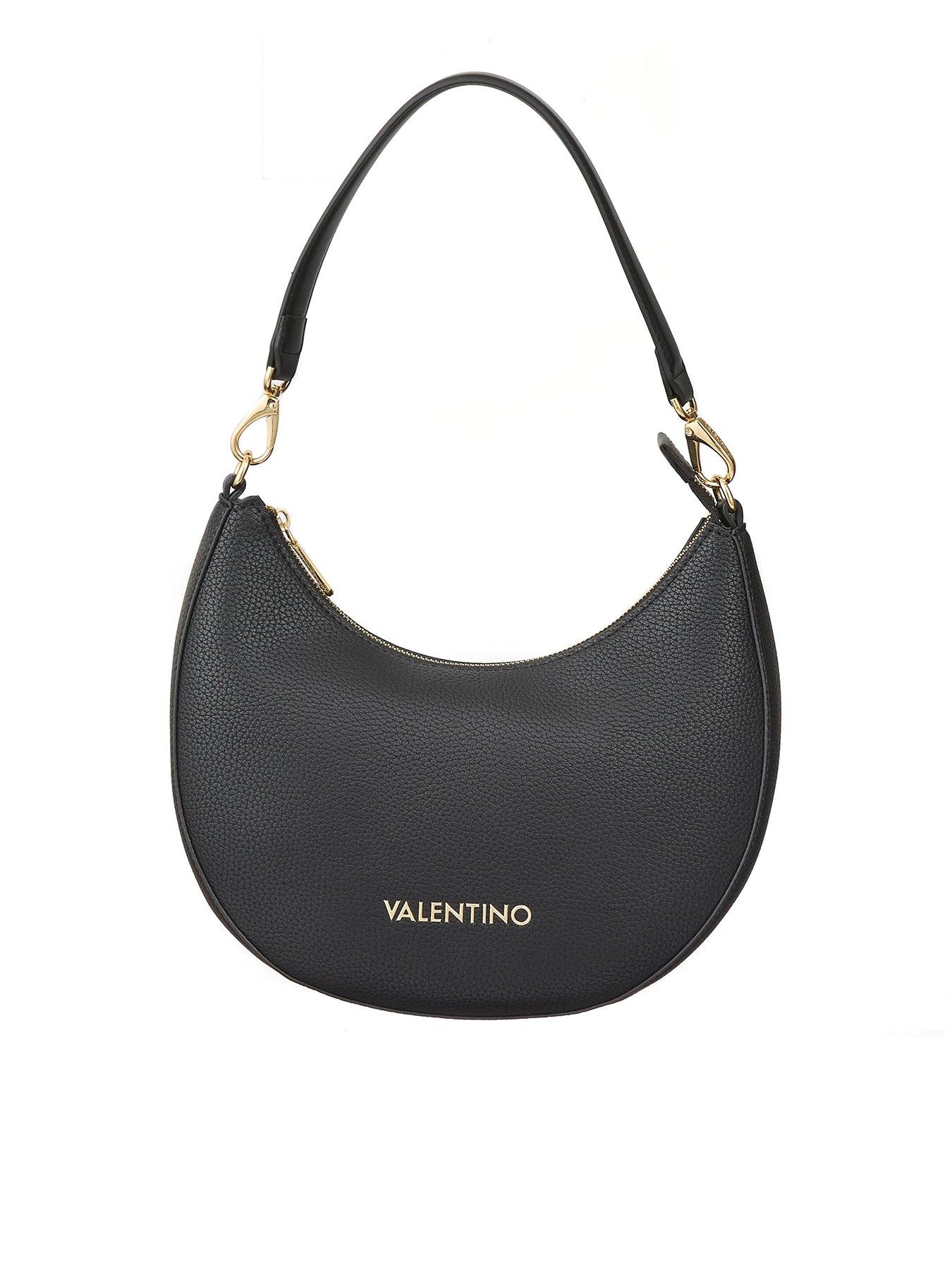 Valentino Alexia Shoulder Hobo Bag - Black