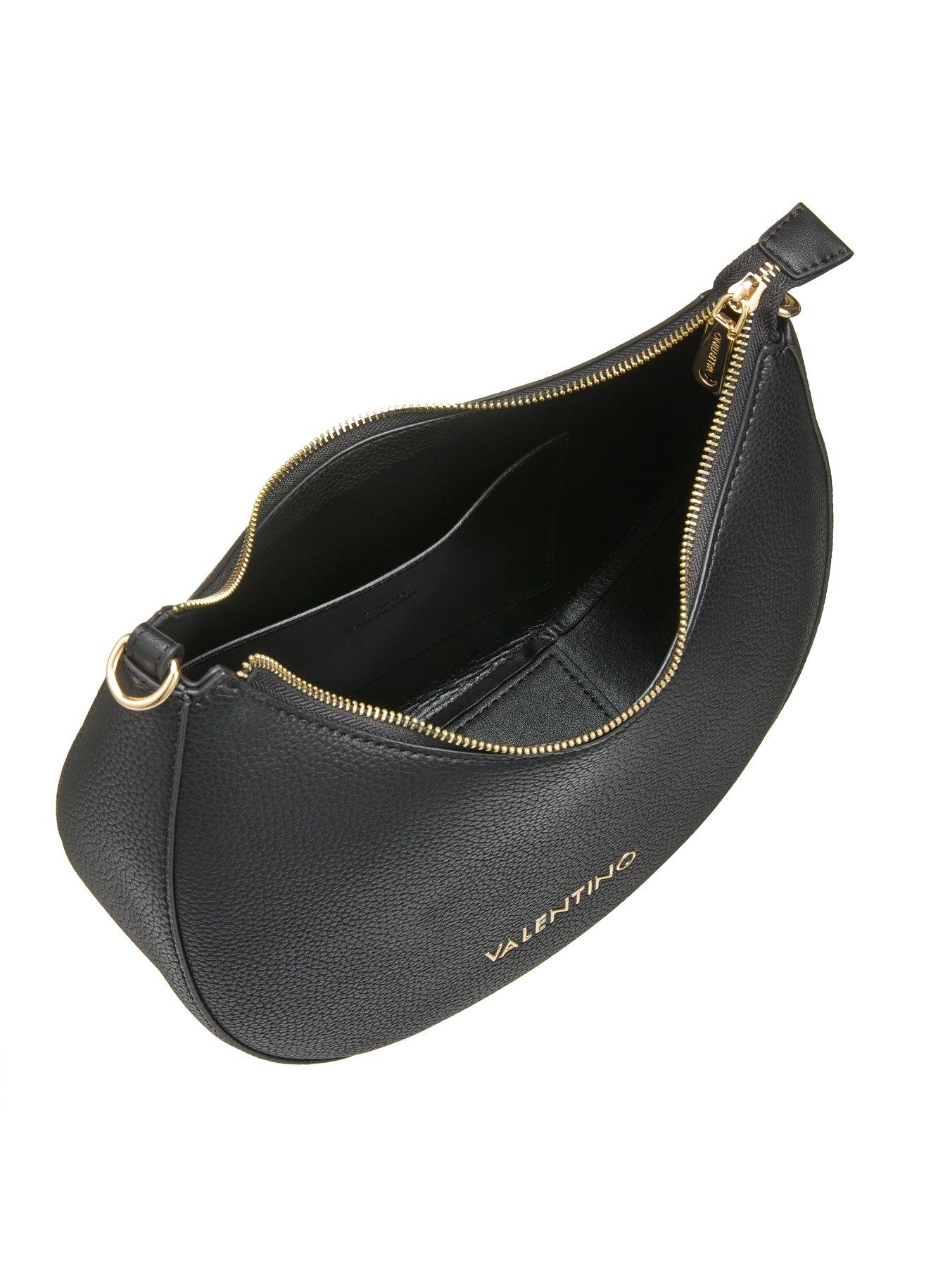 Image 4 of 4 of Valentino Alexia Shoulder Hobo Bag - Black