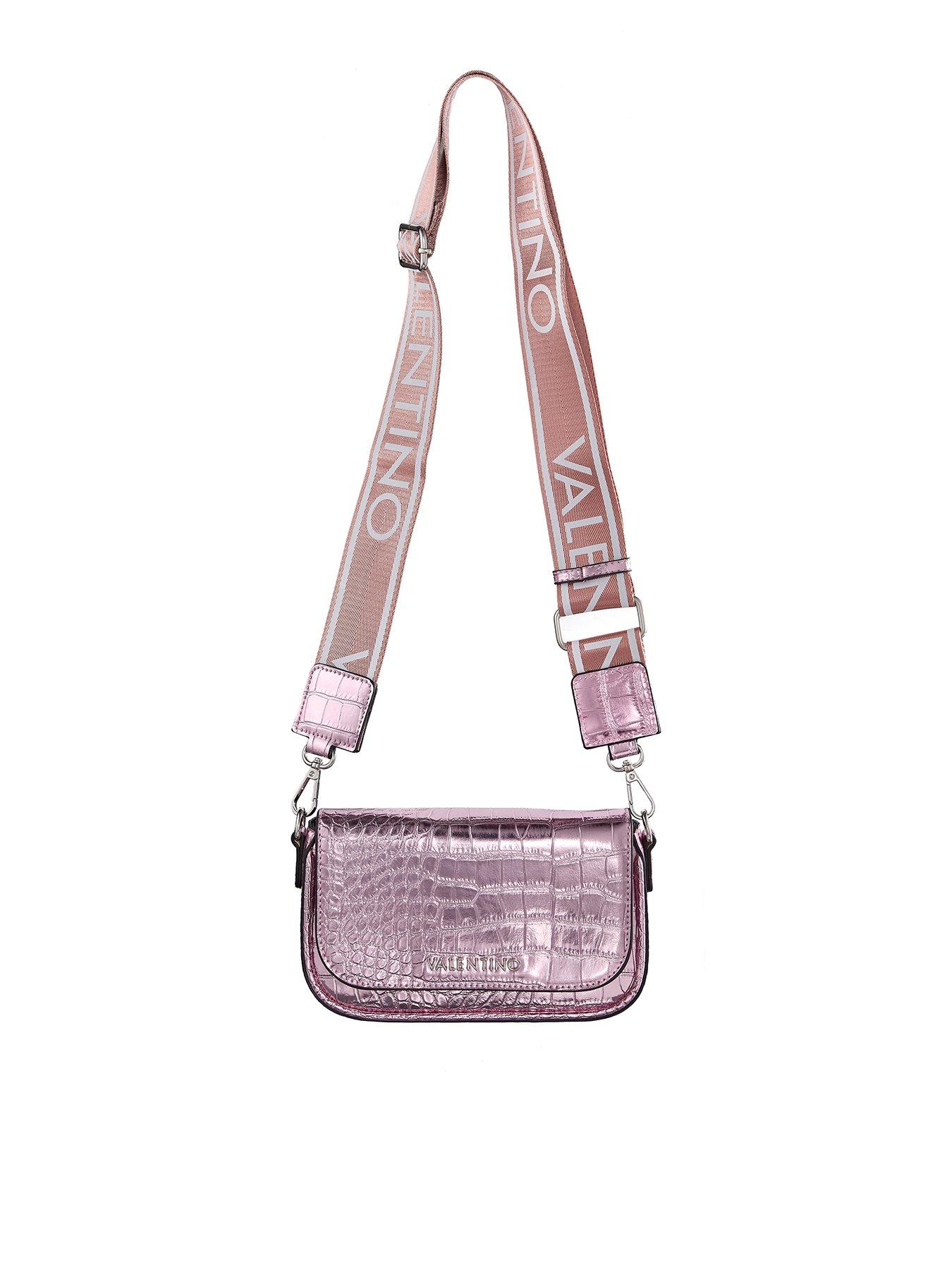 Valentino croc crossbody bag hotsell