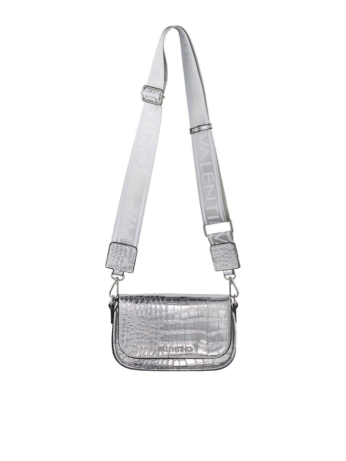 Silver croc bag online