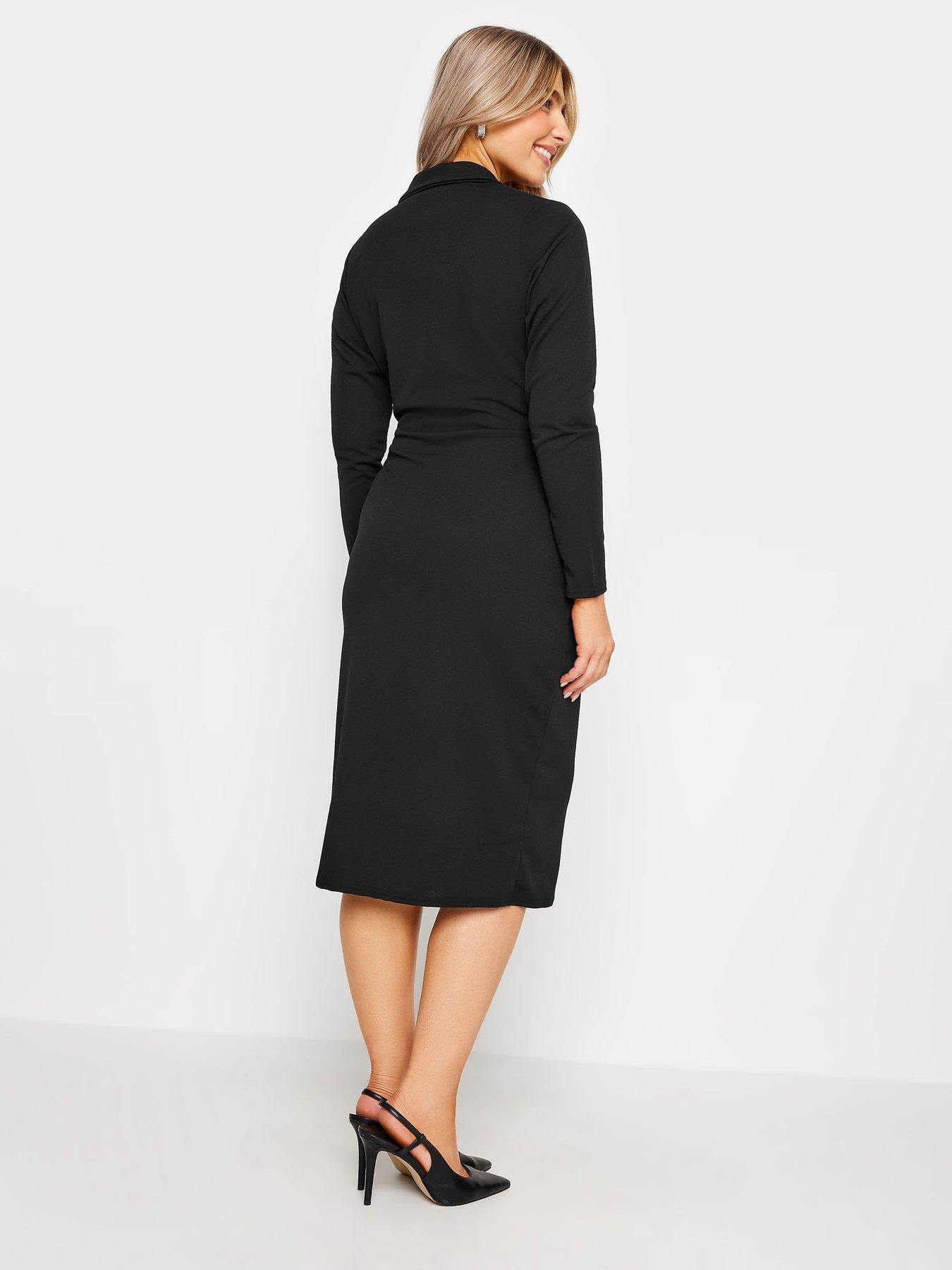 Black tuxedo shop dress uk