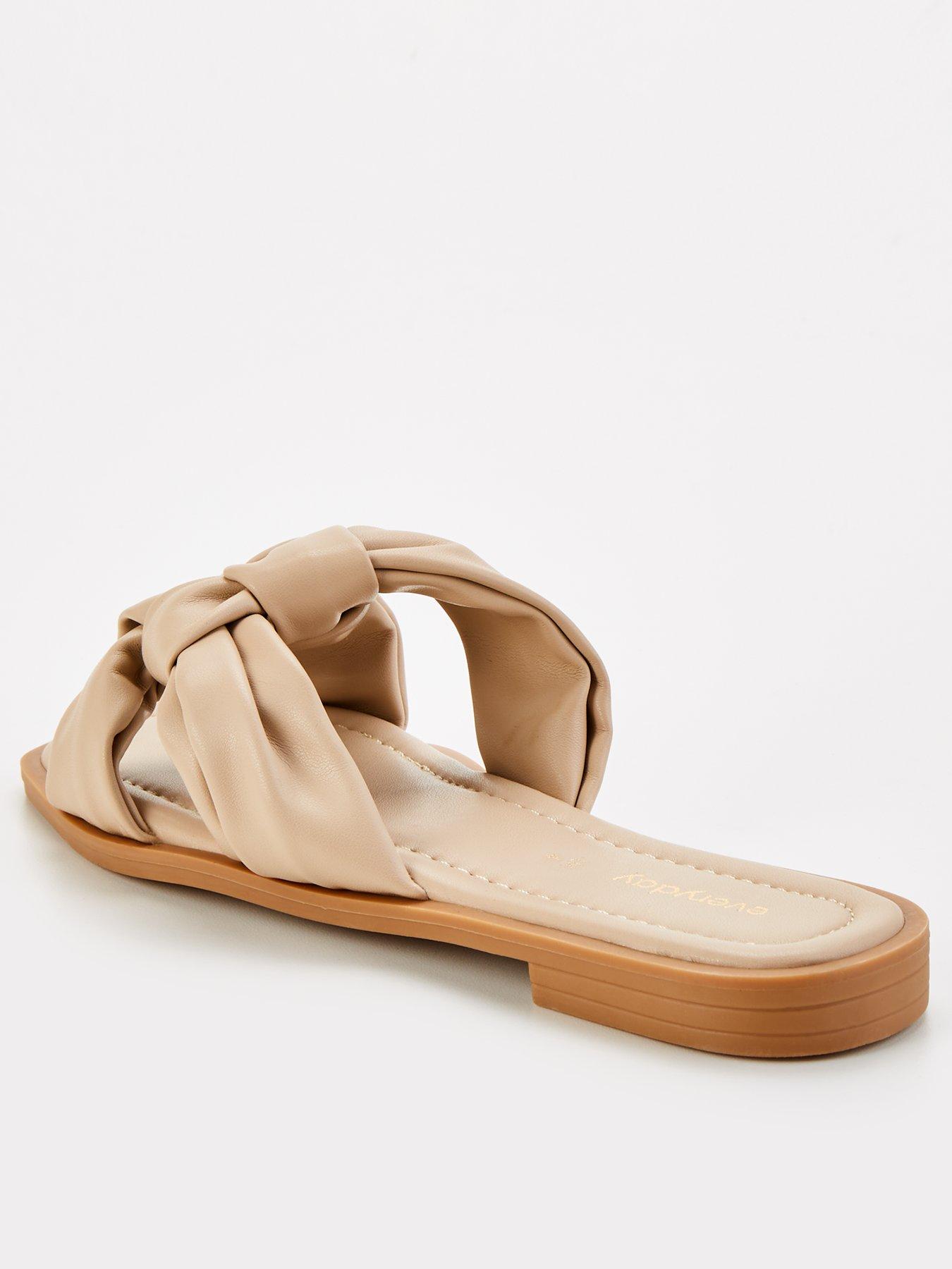 Image 3 of 6 of Everyday Knot Front Slider - Nude