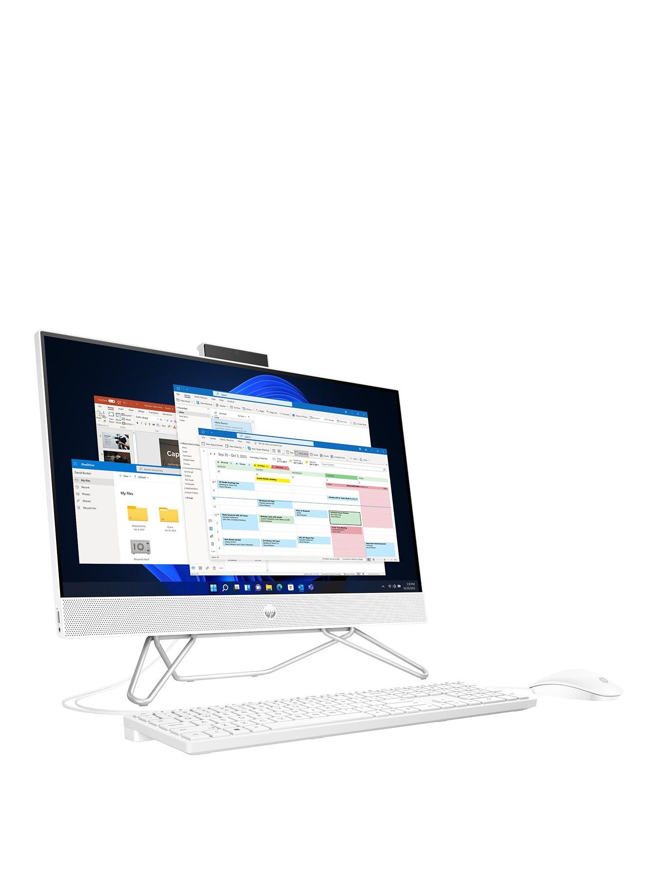 HP 24-cb1037na All-in-One PC - 23.8in FHD, Intel Core i5-1235U, 8GB RAM,  256GB SSD