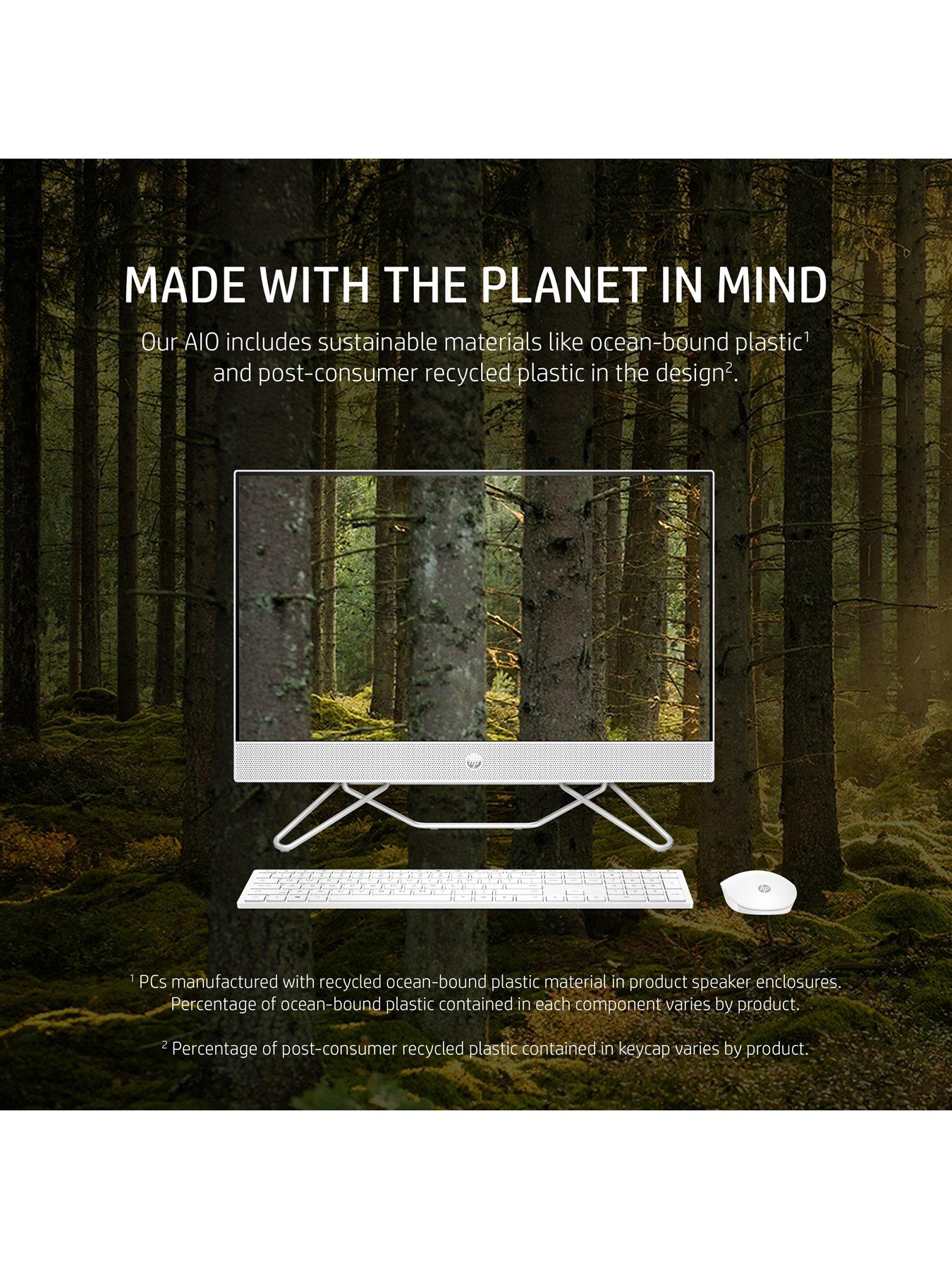 Image 6 of 8 of HP 24-cb1039na All-in-One PC - 23.8in FHD,&nbsp;Intel Core i3-1215U, 8GB RAM, 256GB SSD