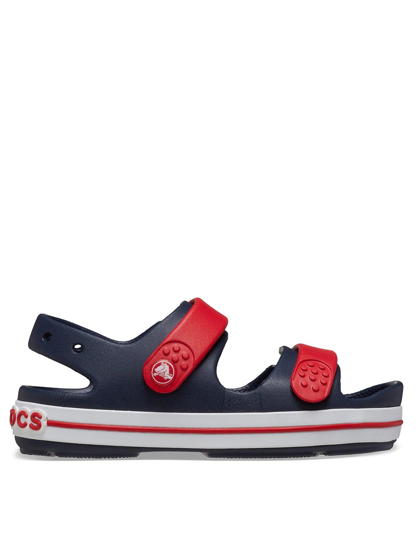 undefined Varsity Crocband Cruiser Sandal - Navy