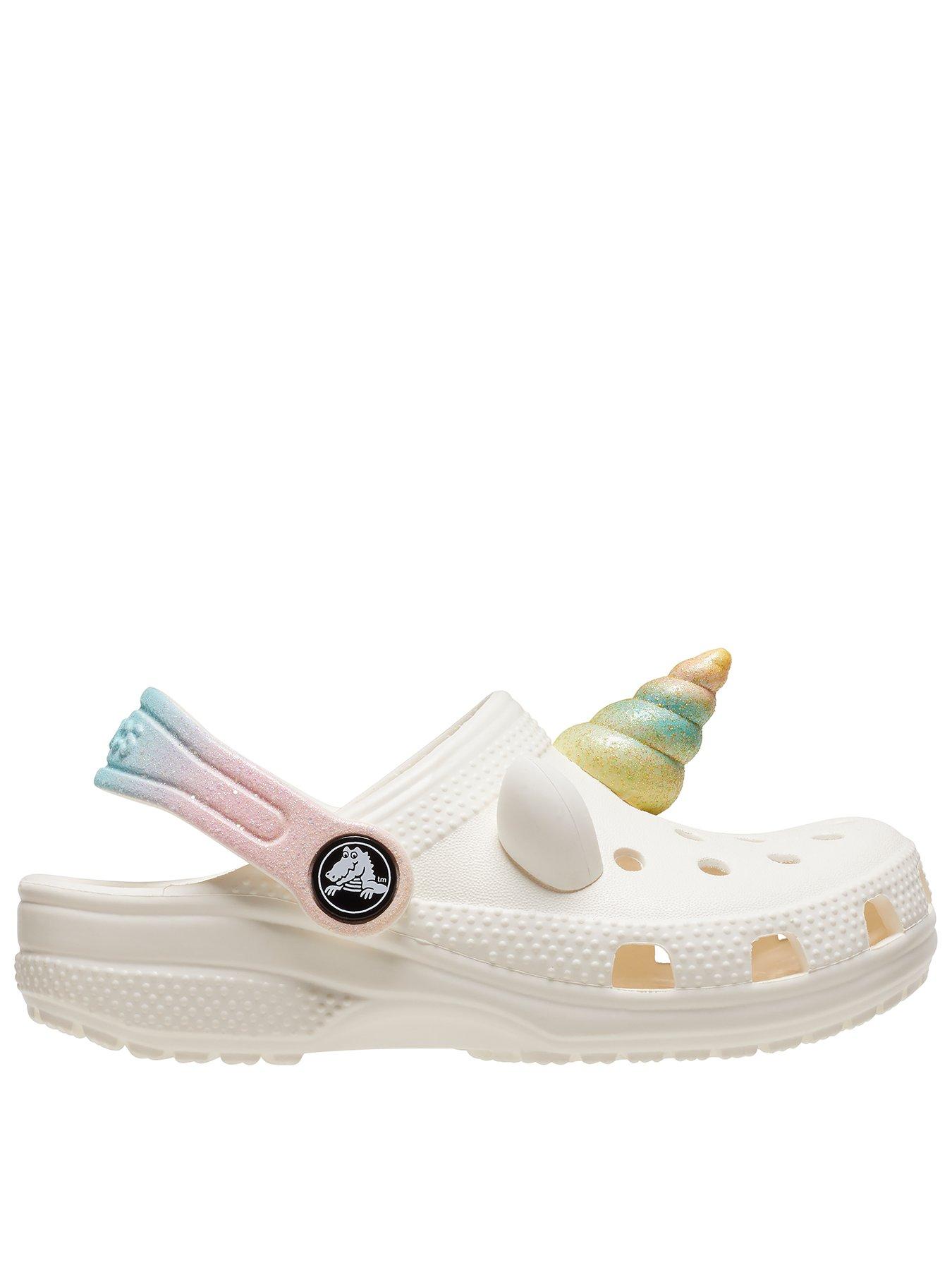 Crocs Classic Iam Rainbow Unicorn cgt Sandal - Multi, Multi, Size 6 Younger