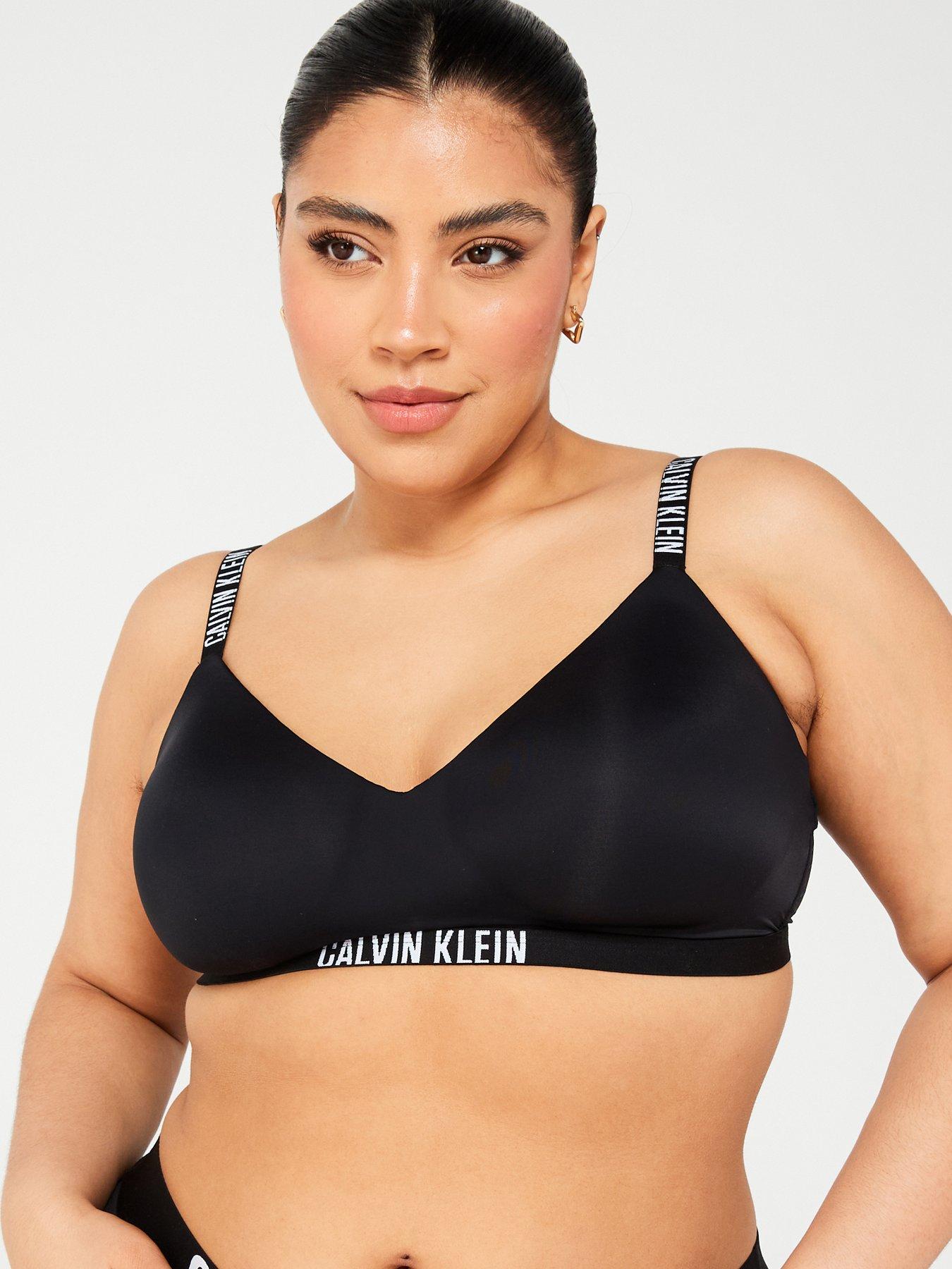 Calvin Klein Plus Intense Power Bralette - Black