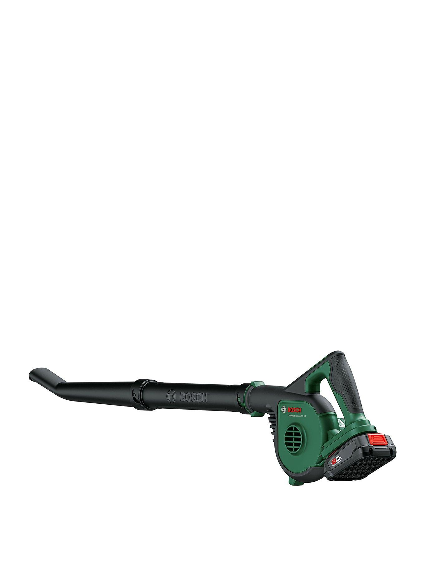 Product photograph of Bosch Universal Leaf Blower 18v-130 from very.co.uk